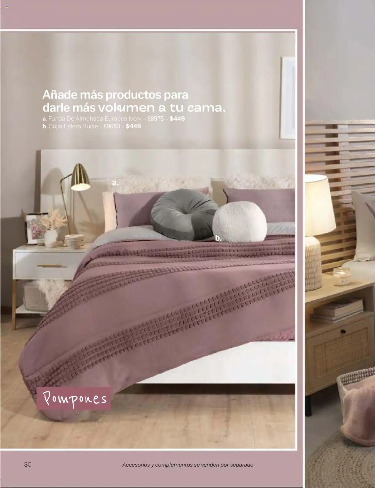 Nuevas ofertas de Vianney válidas en toda la República Mexicana desde el 24.01.2025. ¡Encuentra las mejores ofertas en Vianney catálogo Chavos! | Página: 32 | Productos: Funda, Funda de almohada, Almohada