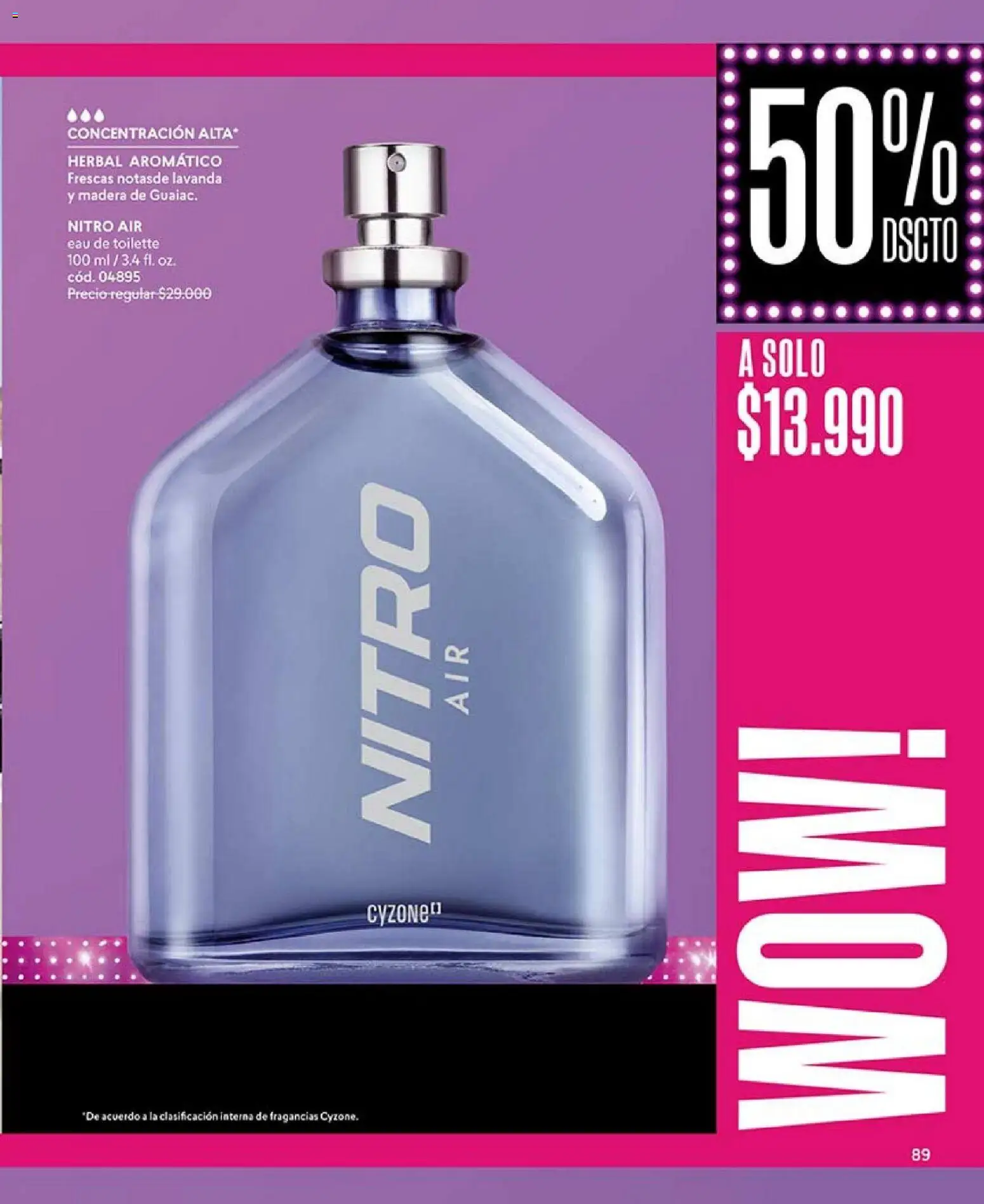 Catálogo CyZone Campaña 2 │ válido desde el 16.01.2026 | Página: 89 | Productos: Eau de toilette