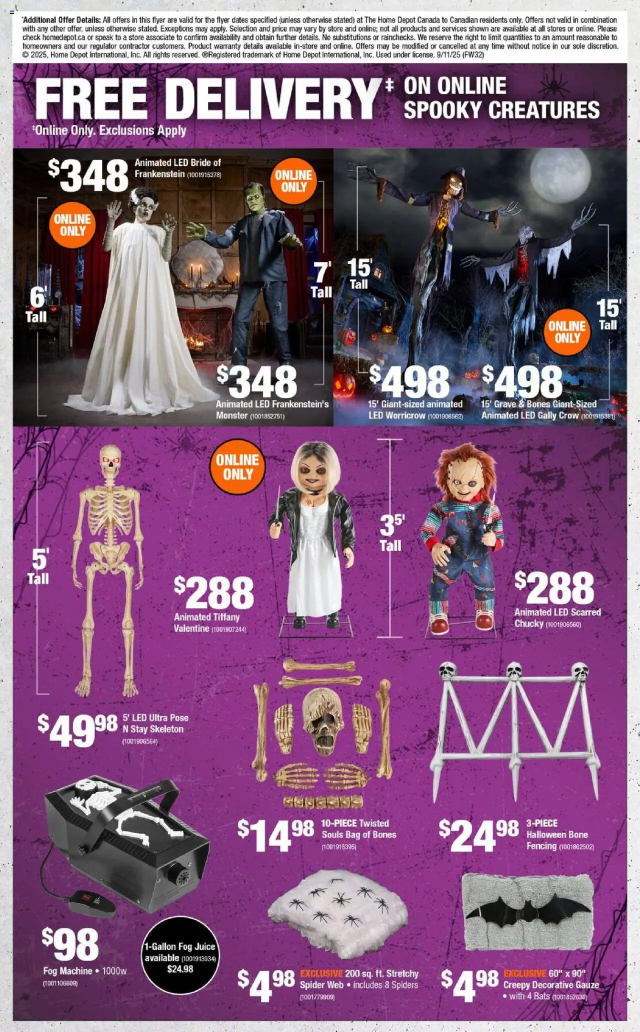 Home Depot flyer valid from 11.09.2025 | Page: 10 | Products: Bag, Juice