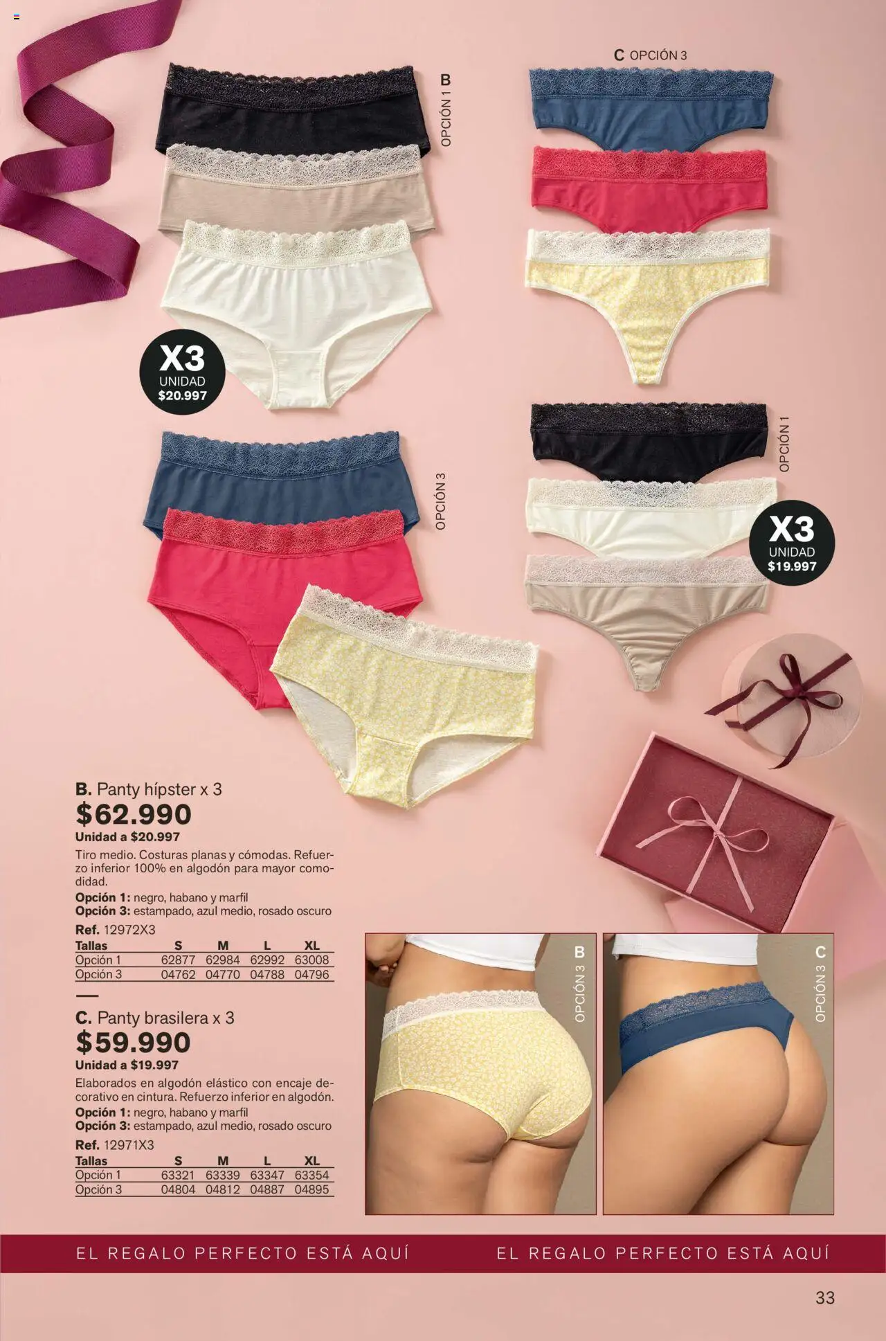 Leonisa revista - valida desde el 01.09.2025 | Página: 33 | Productos: Algodón