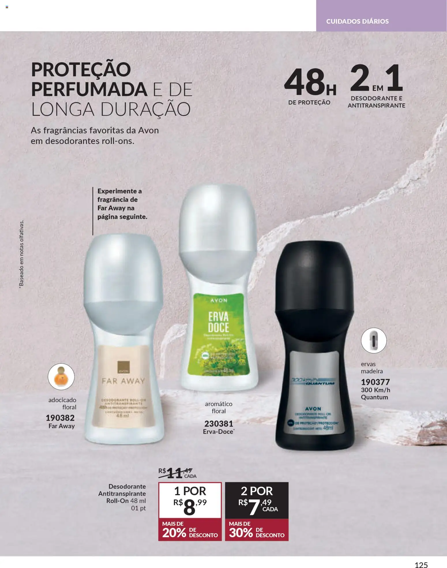 Avon Folheto - válido de 15.01.2026 | Página: 125 | Produtos: Fragrância, Desodorante
