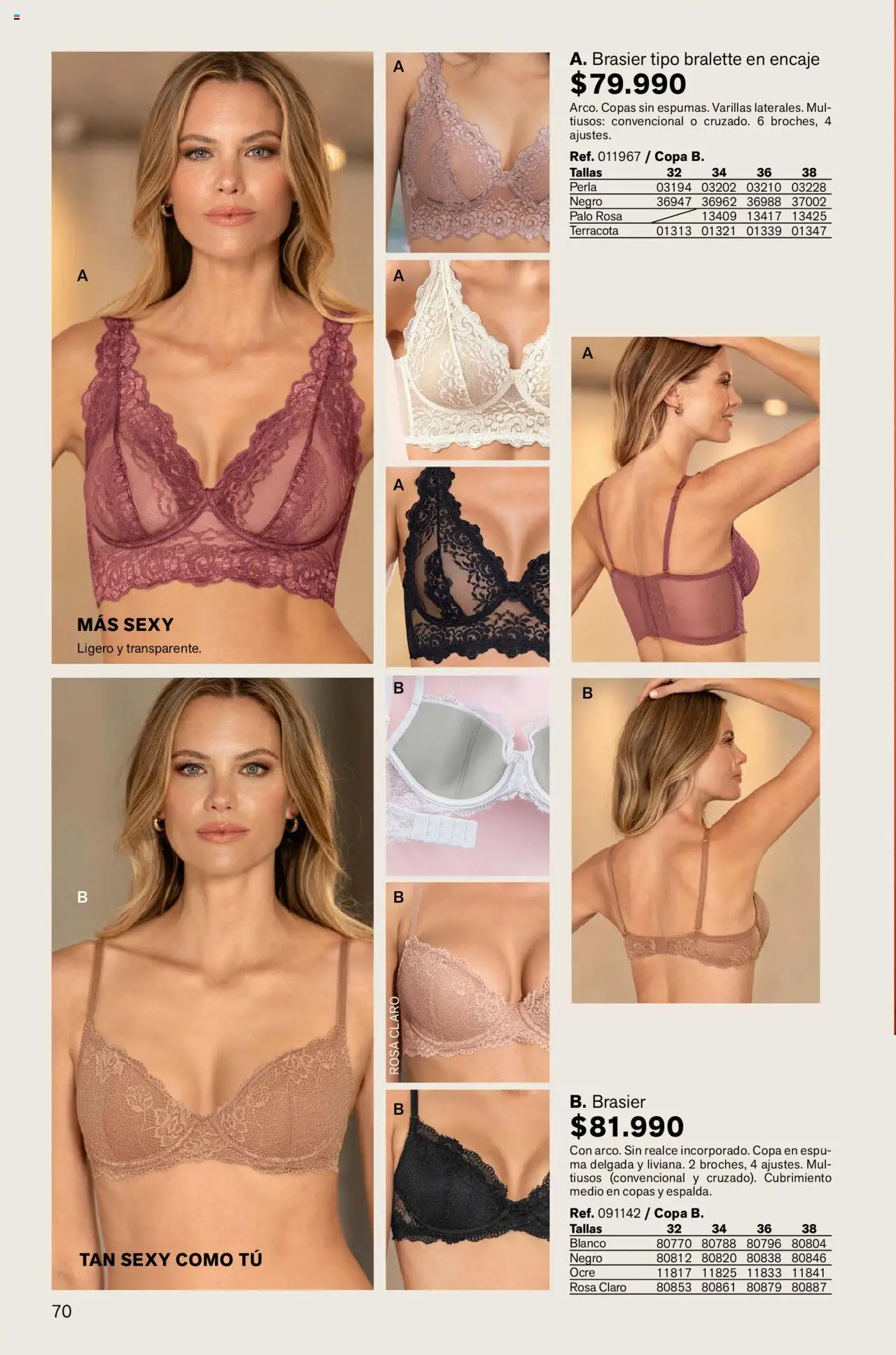 Leonisa revista - valida desde el 15.07.2025 | Página: 70 | Productos: Brasier