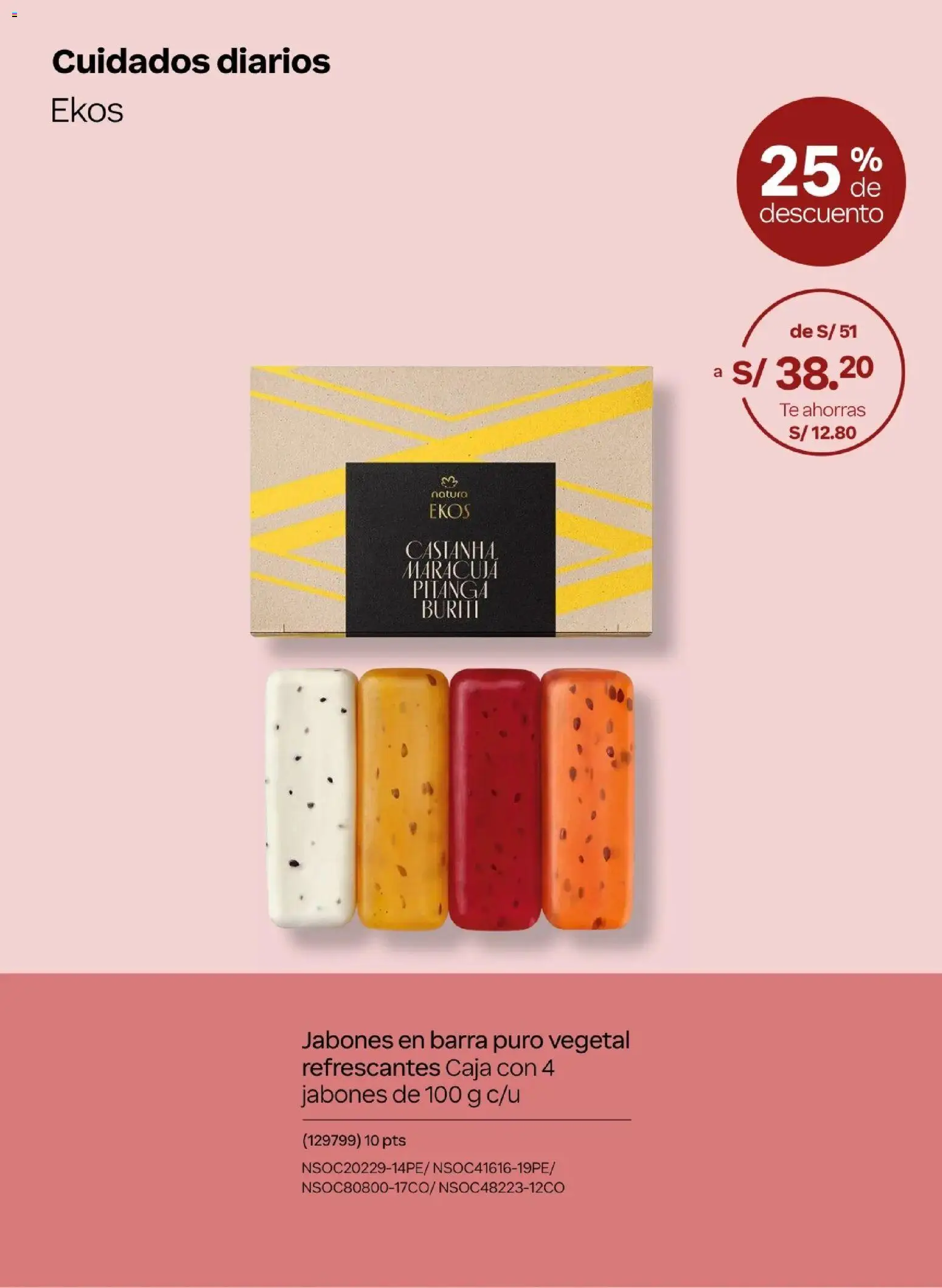 Catálogo Natura válido desde 10.03.2026 | Página: 13 | Productos: Caja, Té