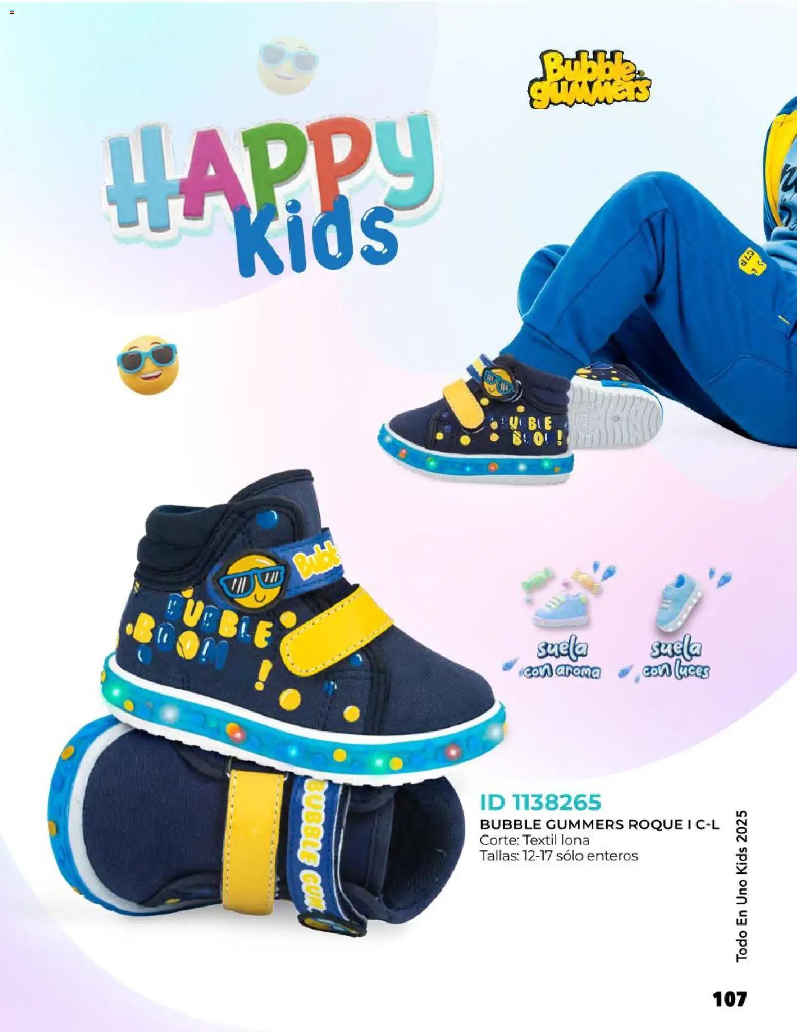 Nuevas ofertas de Price Shoes válidas en toda la República Mexicana desde el 27.10.2025. ¡Encuentra las mejores ofertas en Price Shoes catálogo Kids todo en uno! | Página: 107 | Productos: Lona