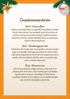 Ara - Novena Navidad Ara - Tiendas ara -  Vista previa de la revista de la tienda Ara valido desde el 17.12.2025 | Página: 6
