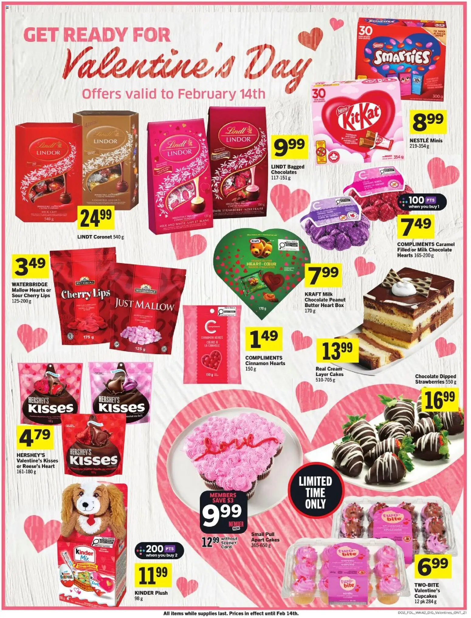 Foodland flyer valid from 12.02.2026 | Page: 7 | Products: Cream, Box, Butter, Chocolate