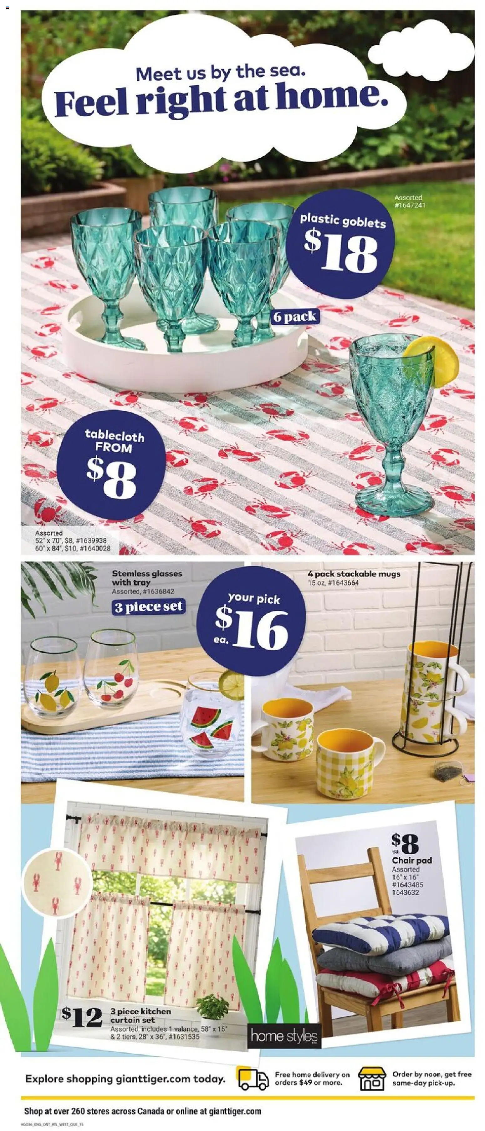 Giant Tiger flyer valid from 08.04.2026 | Page: 17 | Products: Glasses, Chair