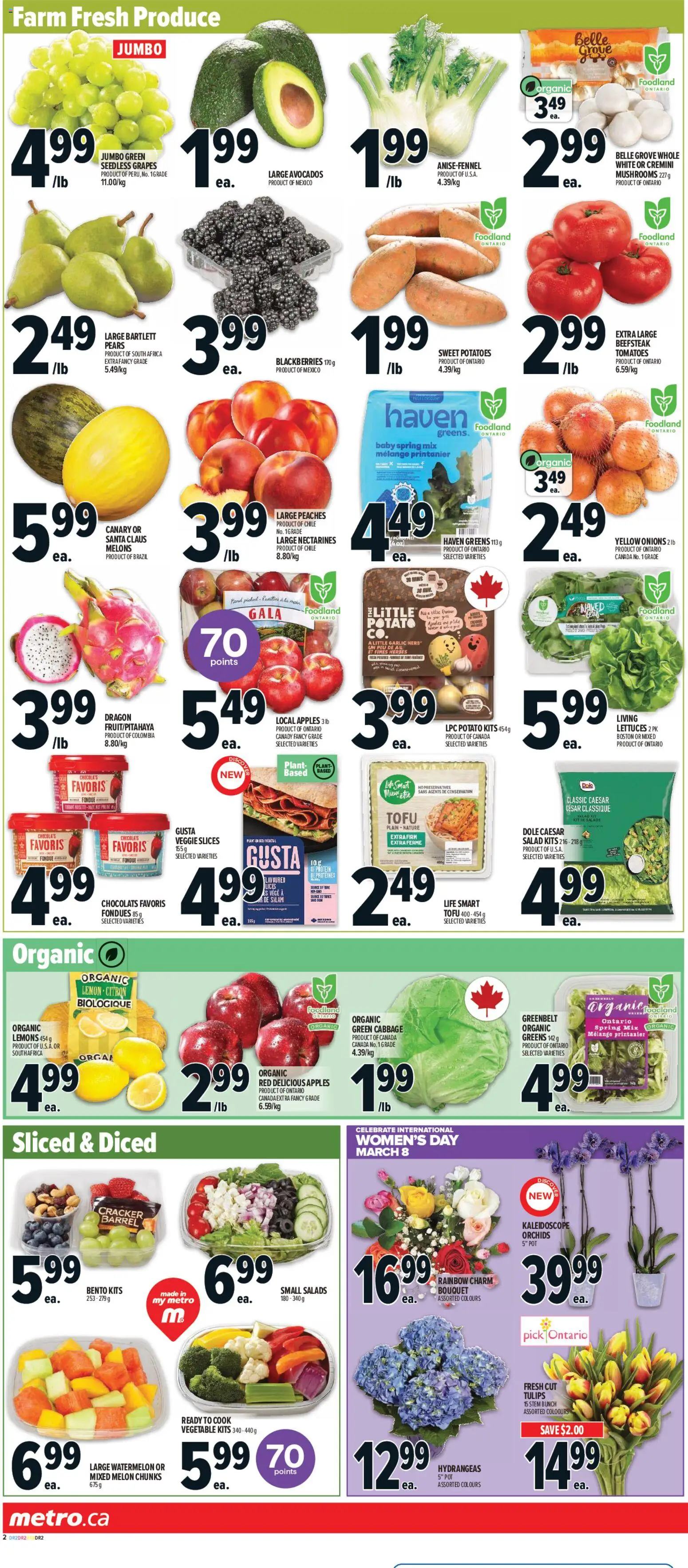 Metro flyer valid from 05.03.2026 | Page: 6 | Products: Salad, Potatoes, Apples, Tomatoes