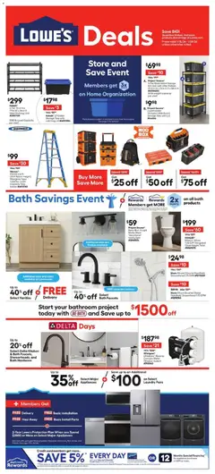 Preview of Lowe's weekly ads valid from 15.01.2026