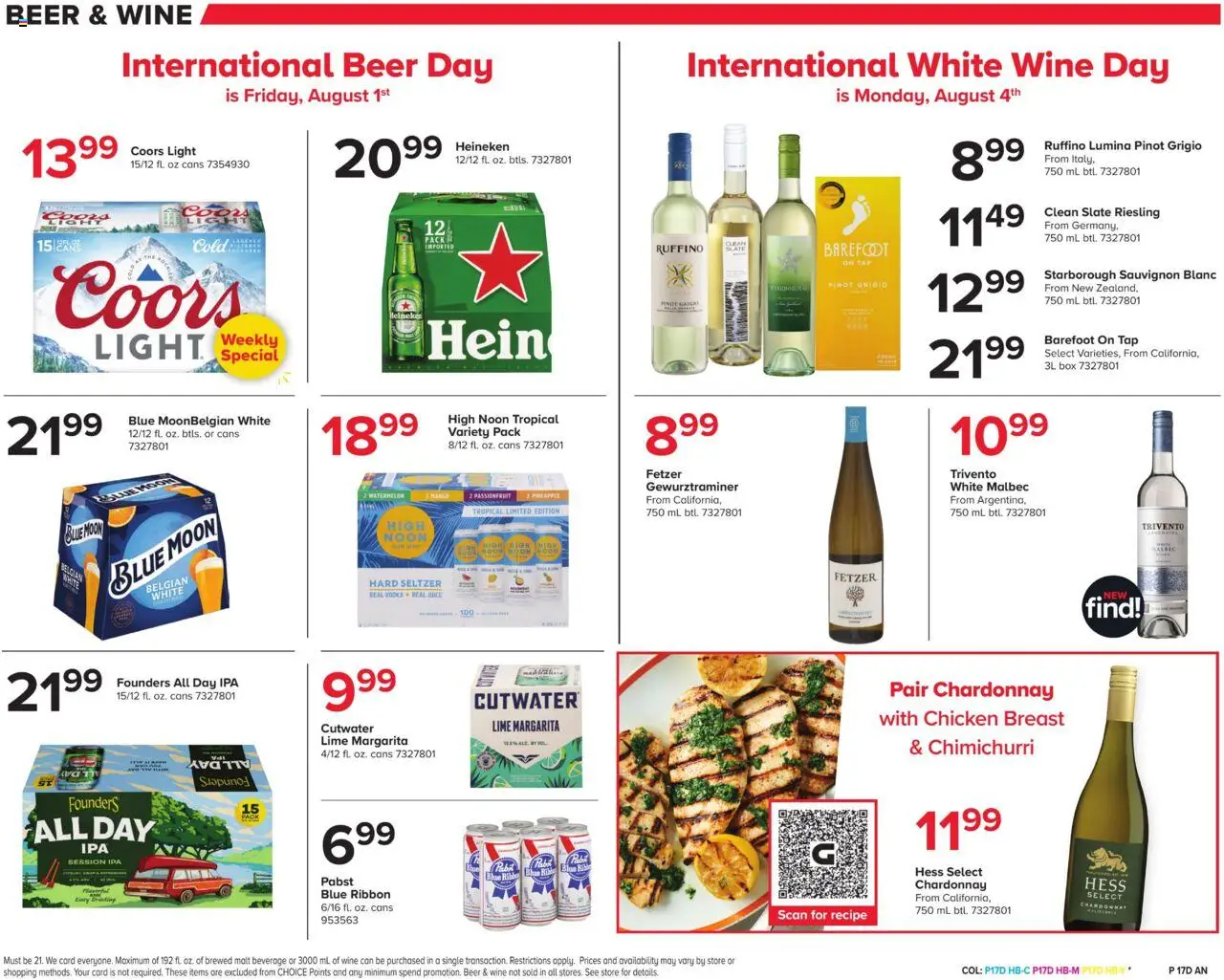 Giant Weekly Ad - valid from 01.08.2025 | Page: 18 | Products: Juice, Wine, Pineapple, Lime