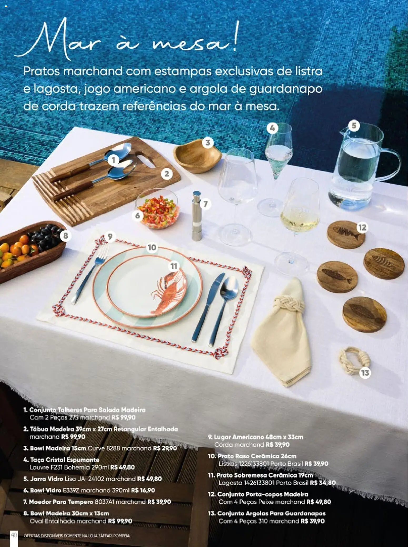 Zaffari Folheto - válido de 27.11.2025 | Página: 40 | Produtos: Moedor, Espumante, Tábua, Guardanapo