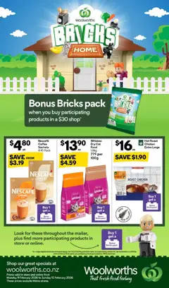 Woolworths South Island catalogue preview  - valid from 09.02.2026