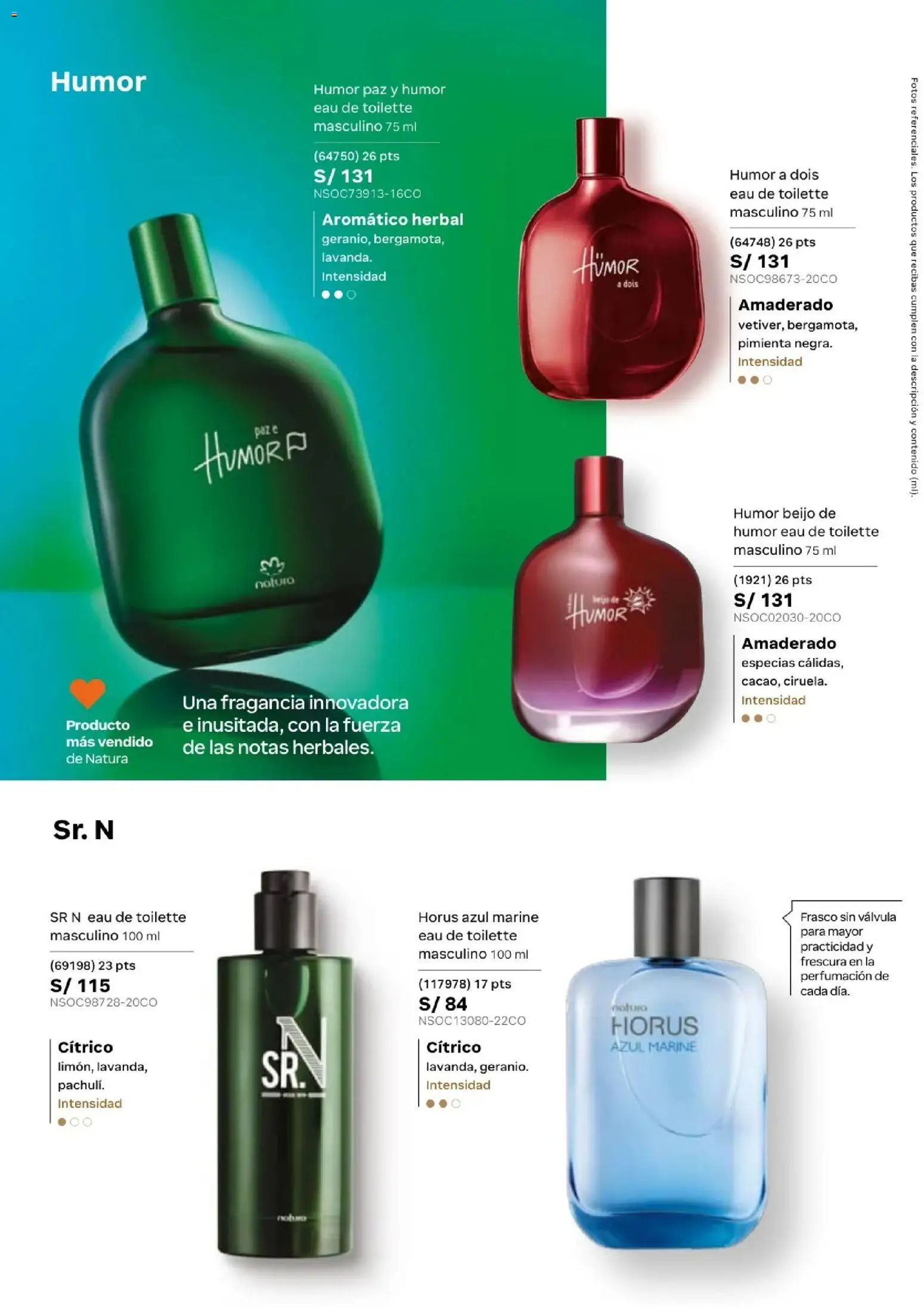 Catálogo Natura válido desde 31.03.2026 | Página: 55 | Productos: Fragancia, EAU de Toilette