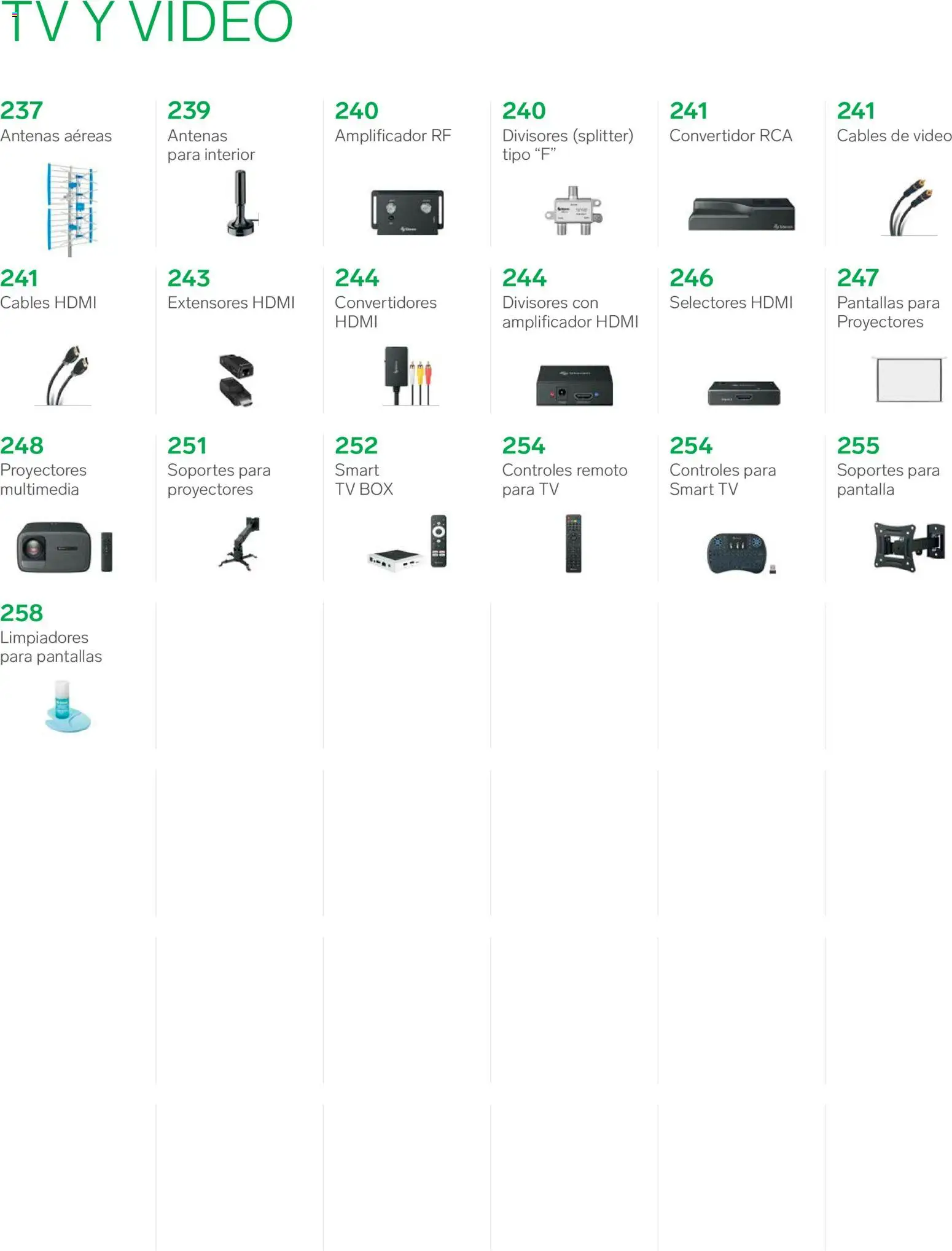 Nuevas ofertas de Steren válidas en toda la República Mexicana desde el 01.01.2026. ¡Encuentra las mejores ofertas en Steren catálogo! | Página: 248 | Productos: Pantallas, Video