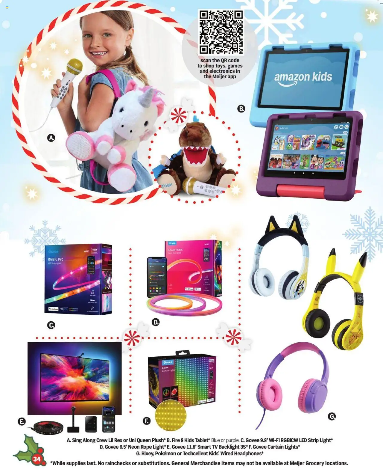 Meijer Pullout Toy - MI - valid from 08.10.2025 | Page: 34 | Products: Tv