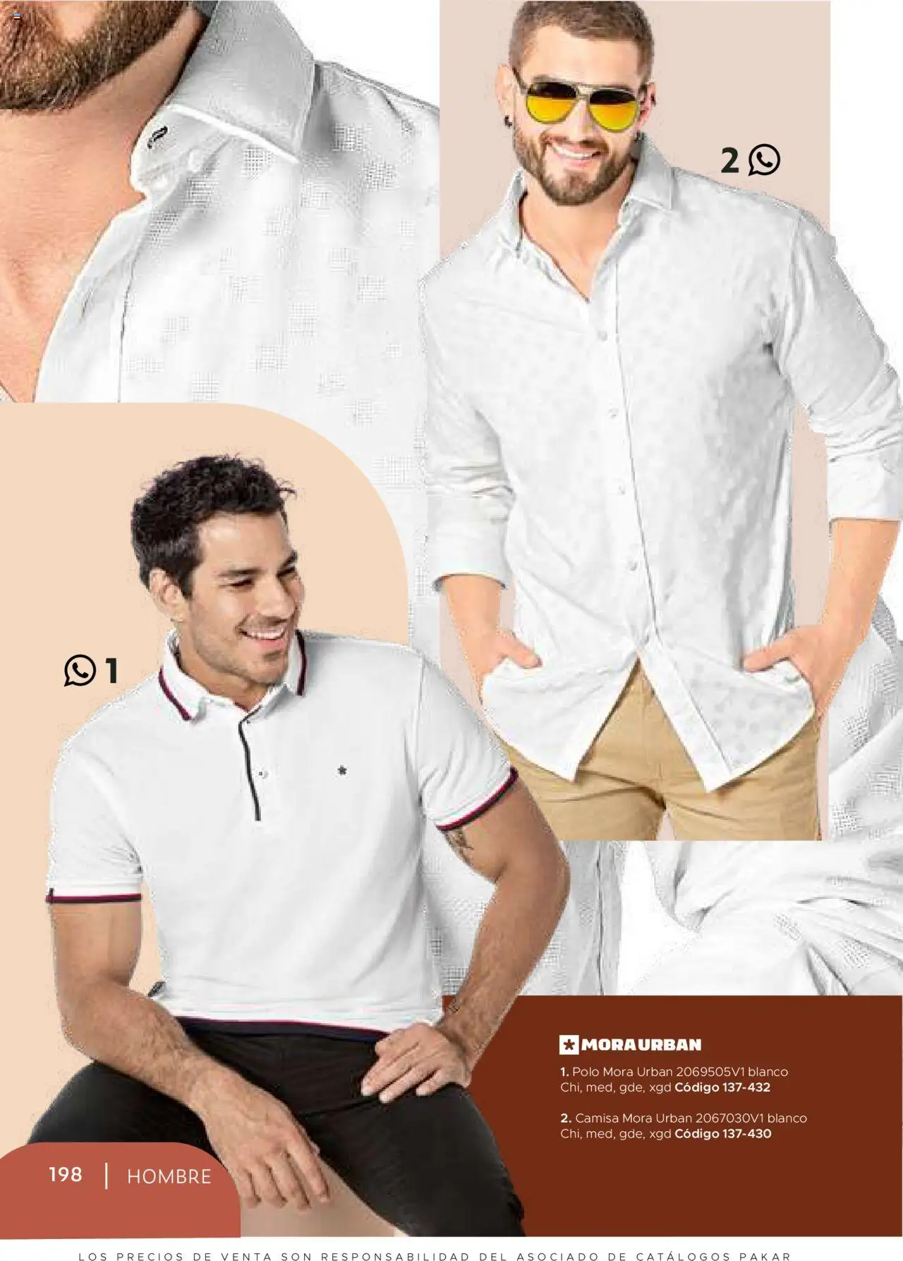 Nuevas ofertas de SC Pakar válidas en toda la República Mexicana desde el 24.07.2025. ¡Encuentra las mejores ofertas en SC Pakar Catálogo Ropa y Accesorios! | Página: 198 | Productos: Camisa