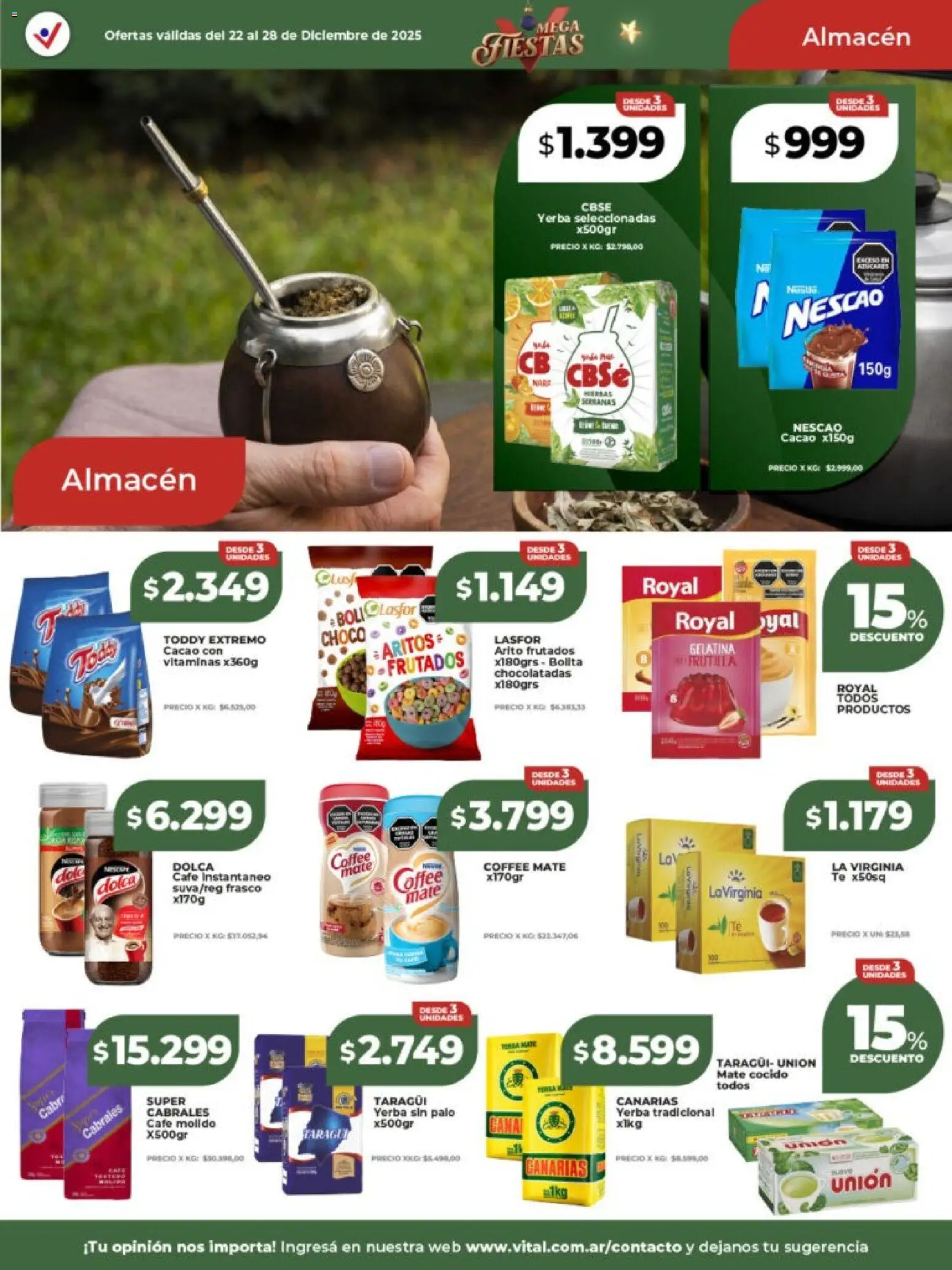 Vital - Ofertas │ válido desde el 22.12.2025 | Página: 12