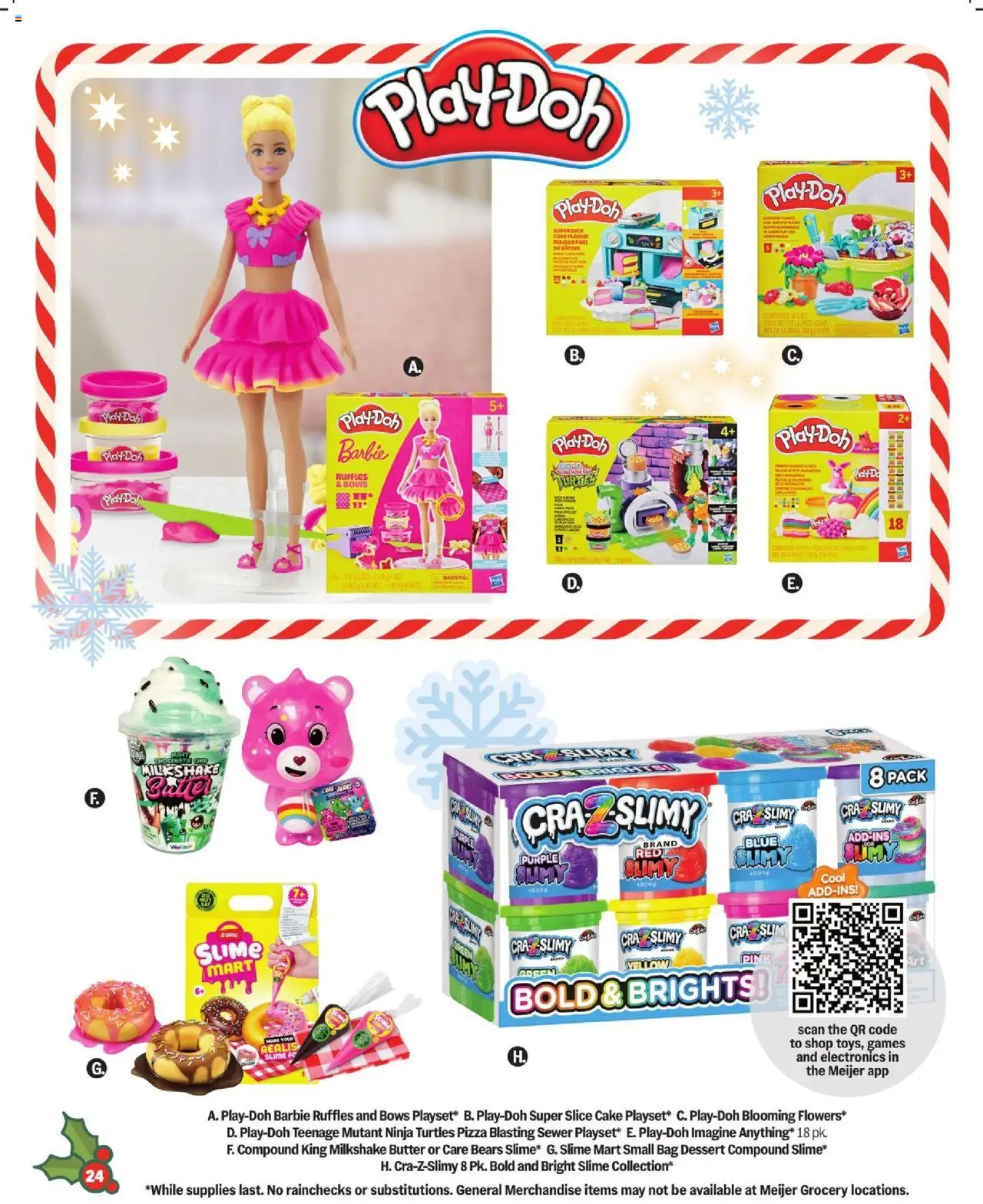 Meijer Pullout Toy - MI - valid from 08.10.2025 | Page: 24 | Products: Butter, Pizza, Bag