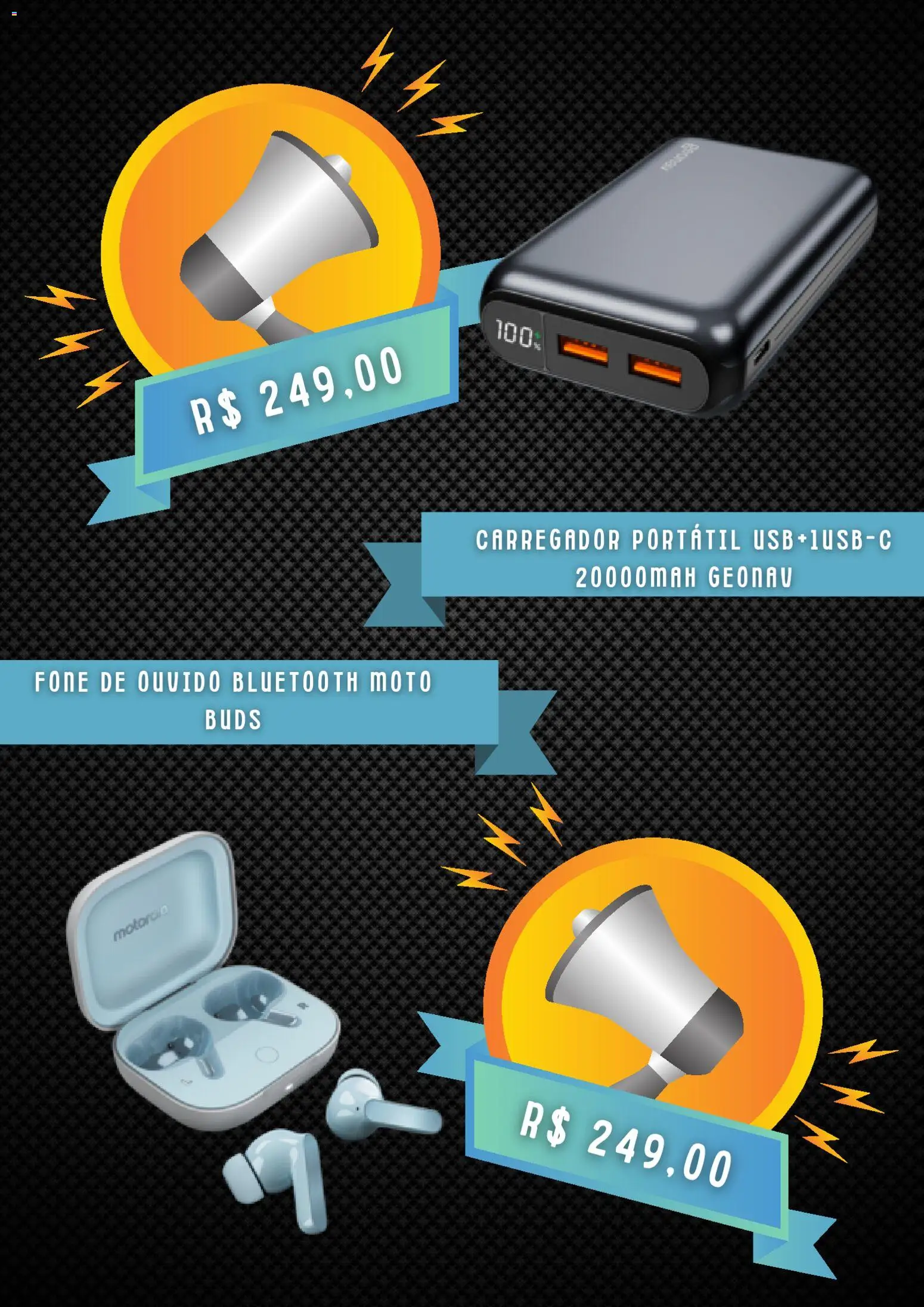 Claro Folheto - válido de 07.11.2025 | Página: 4 | Produtos: Fone de ouvido