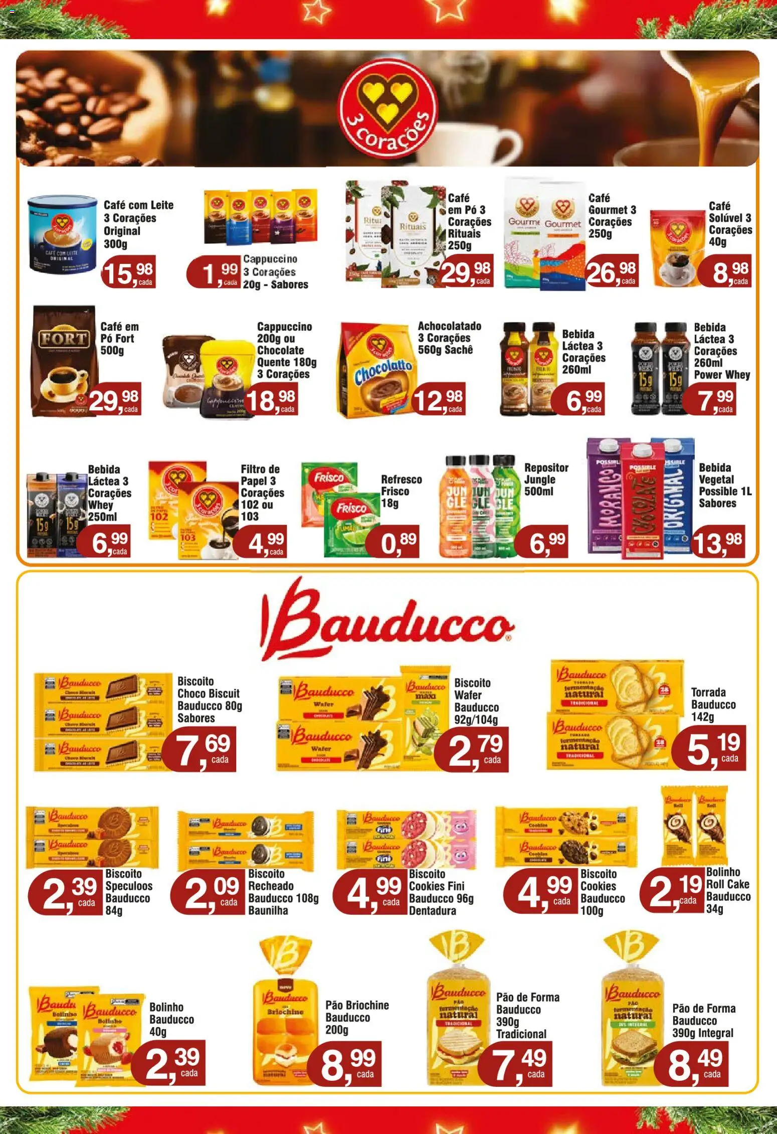 Royal Supermercados Folheto - válido de 17.11.2025 | Página: 9 | Produtos: Frisco, Biscoito, Café, Pão de forma