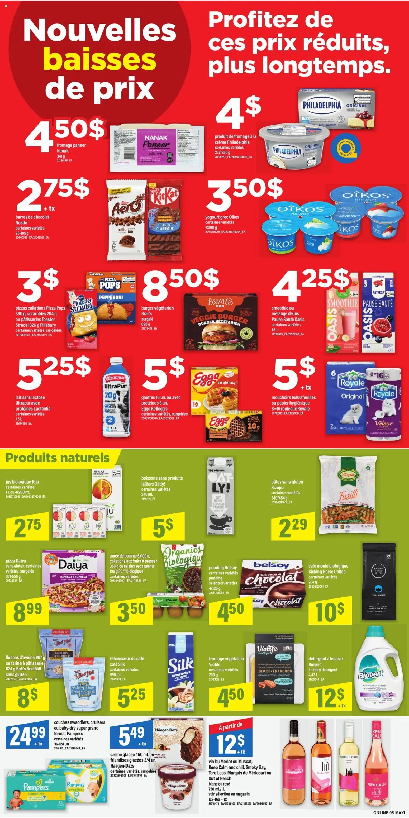 Maxi flyer valid from 26.03.2026 | Page: 8 | Products: Pasta, Coffee, Chocolate, Pizza