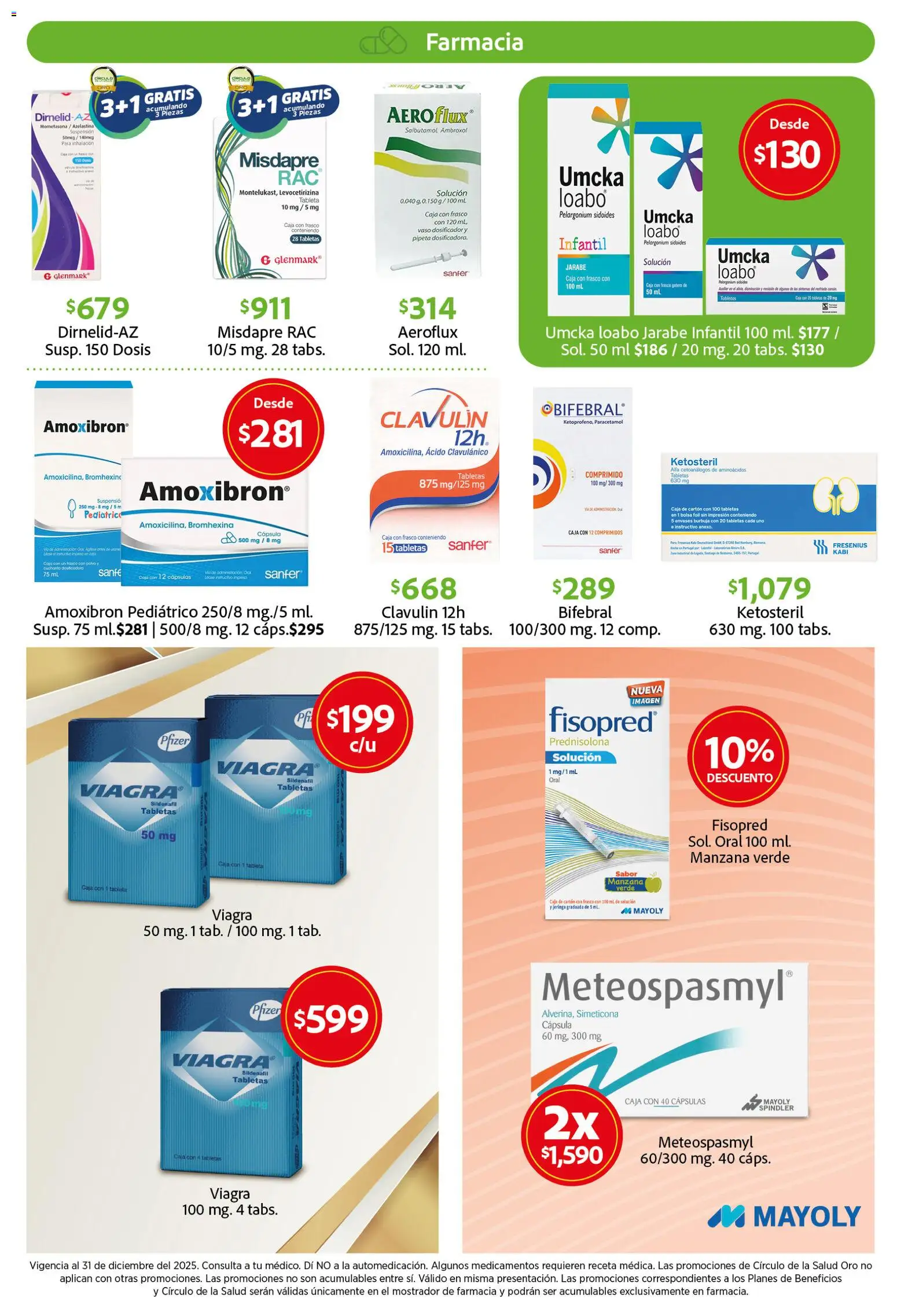 Nuevas ofertas de Farmacias Unión válidas en toda la República Mexicana desde el 01.12.2025. ¡Encuentra las mejores ofertas en Farmacias Unión catálogo! | Página: 3