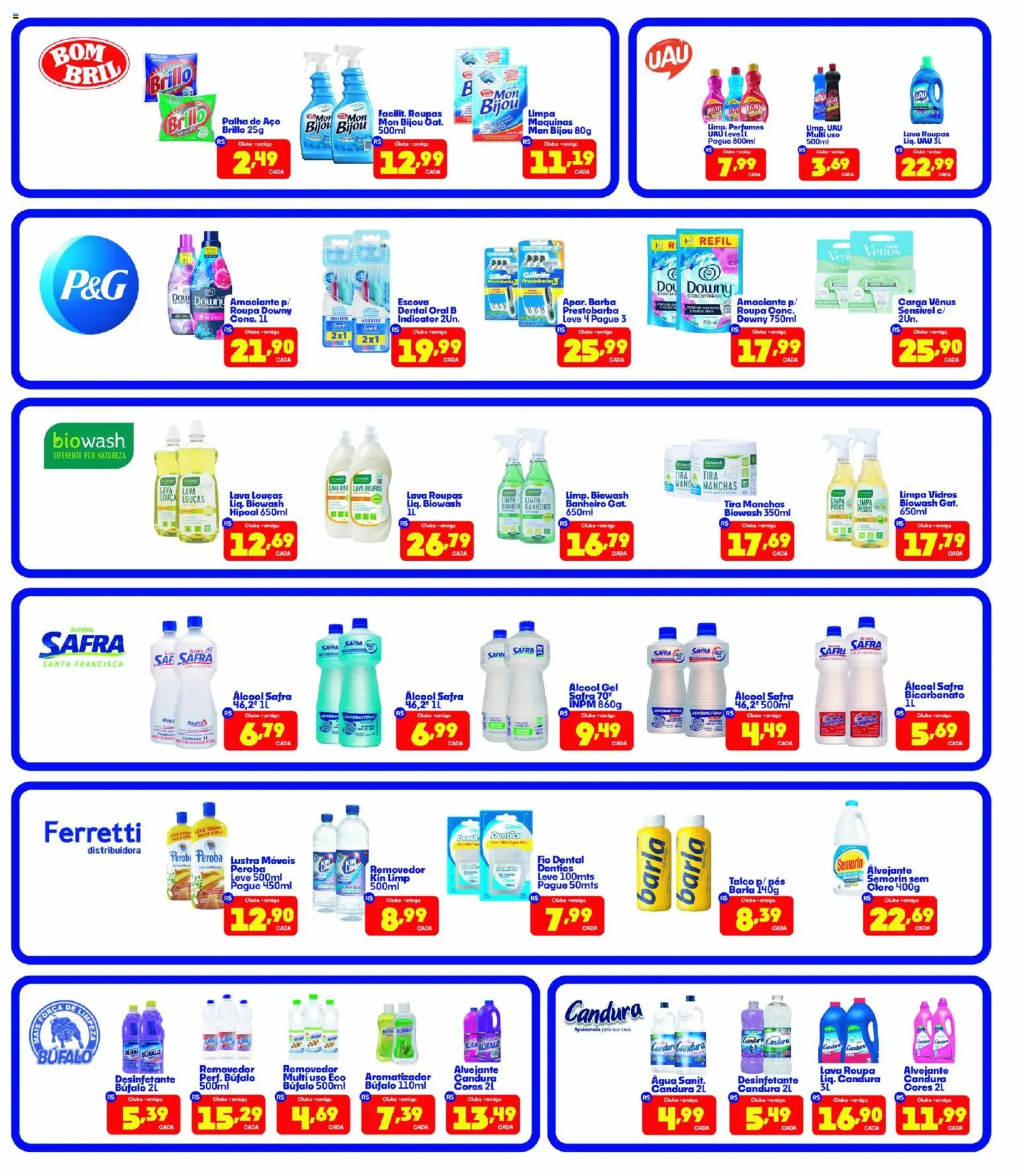 Boa Supermercados Folheto - válido de 19.12.2025 | Página: 17 | Produtos: Alvejante, Roupas, Amaciante, Desinfetante