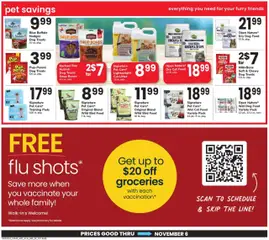 Preview of Acme weekly ads valid from 03.10.2025 | Page: 28 | Products: Cat Food, Rice, Seafood, Bag