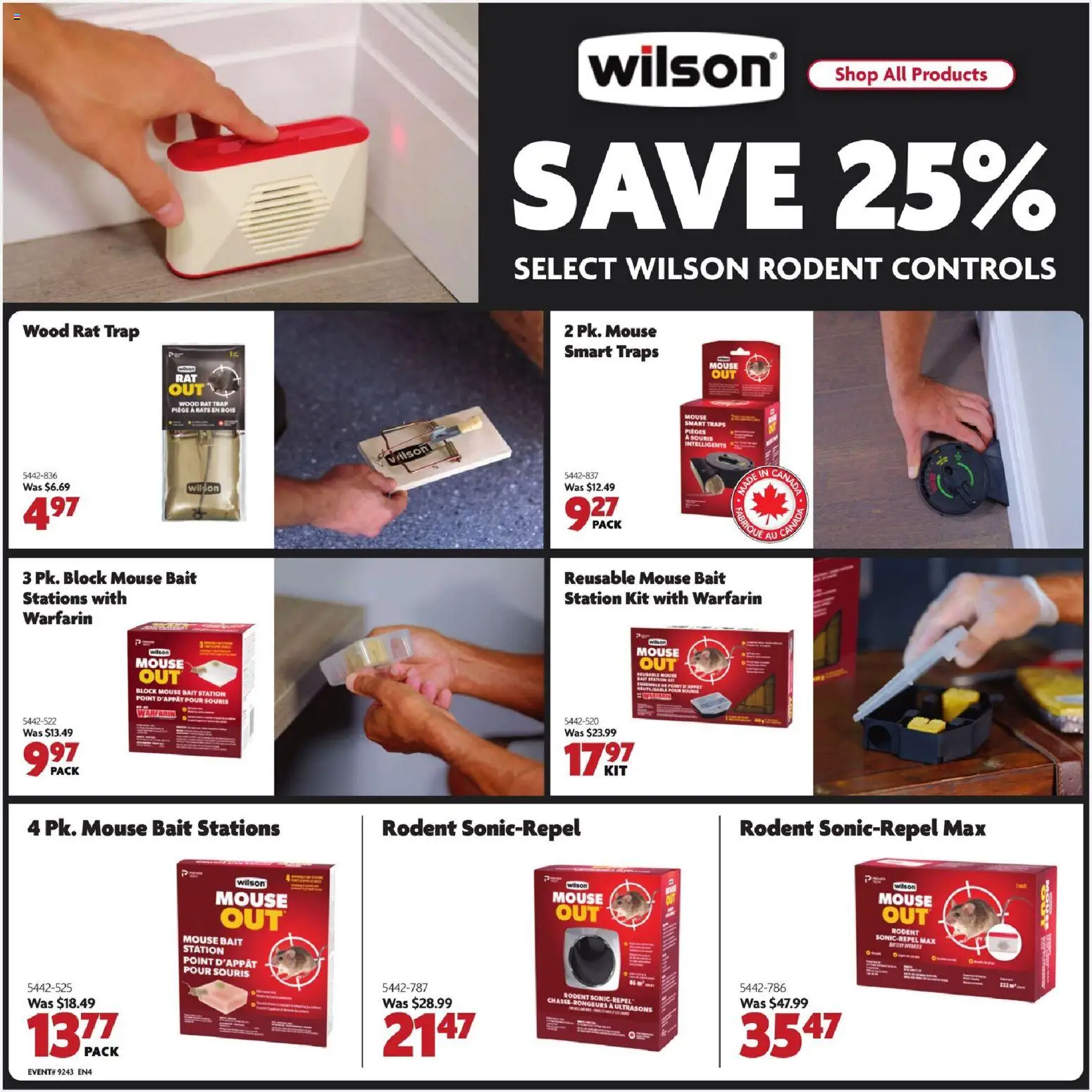 Home Hardware flyer valid from 23.10.2025 | Page: 12 | Products: Mouse