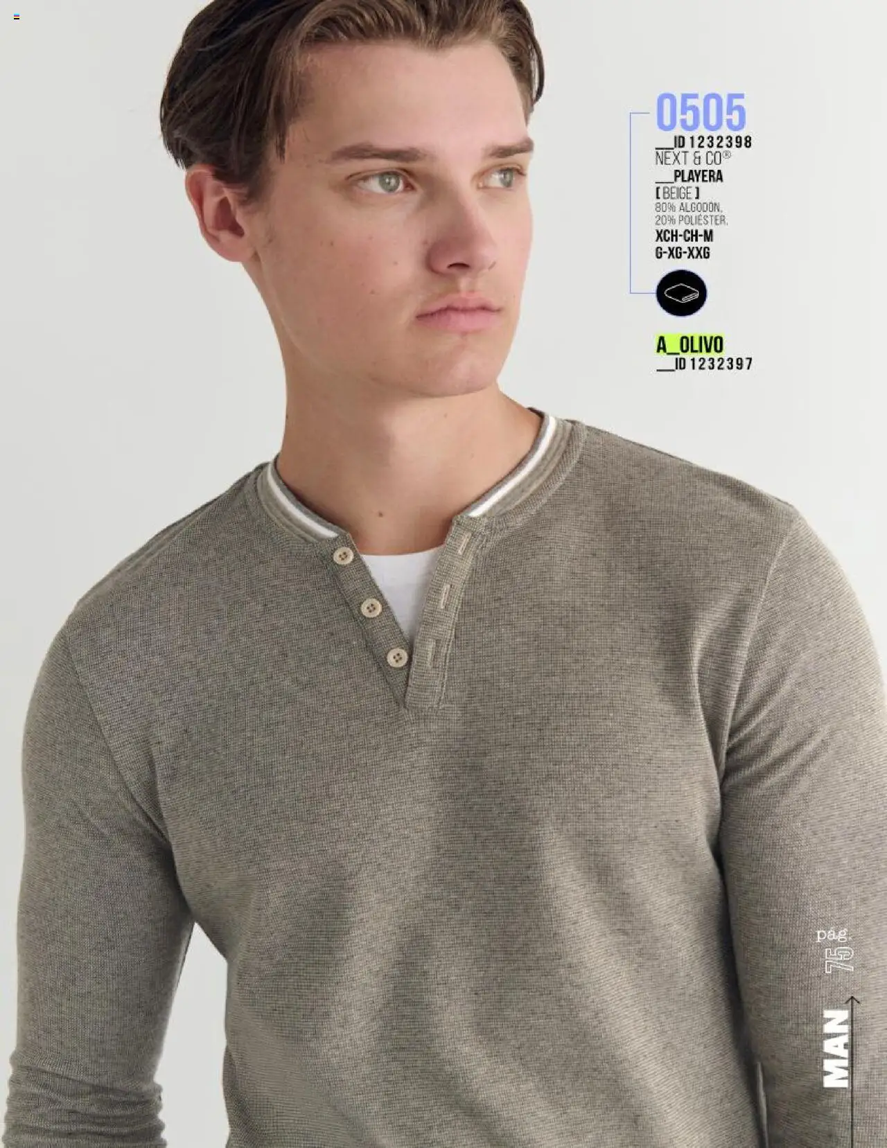 Nuevas ofertas de Price Shoes válidas en toda la República Mexicana desde el 18.10.2025. ¡Encuentra las mejores ofertas en Price Shoes catálogo Man otoño / invierno! | Página: 75 | Productos: Playera