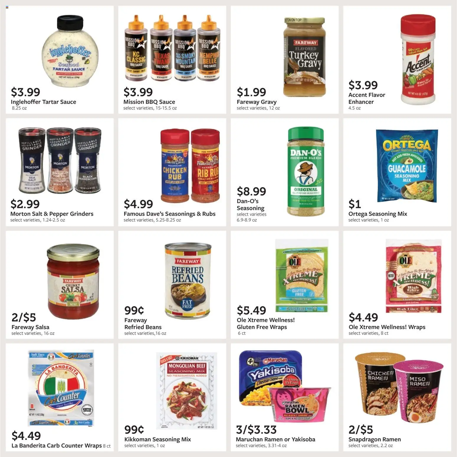 Fareway Monthly Ad - valid from 30.03.2026 | Page: 13 | Products: Beef, Sauce, Pepper, Grinder
