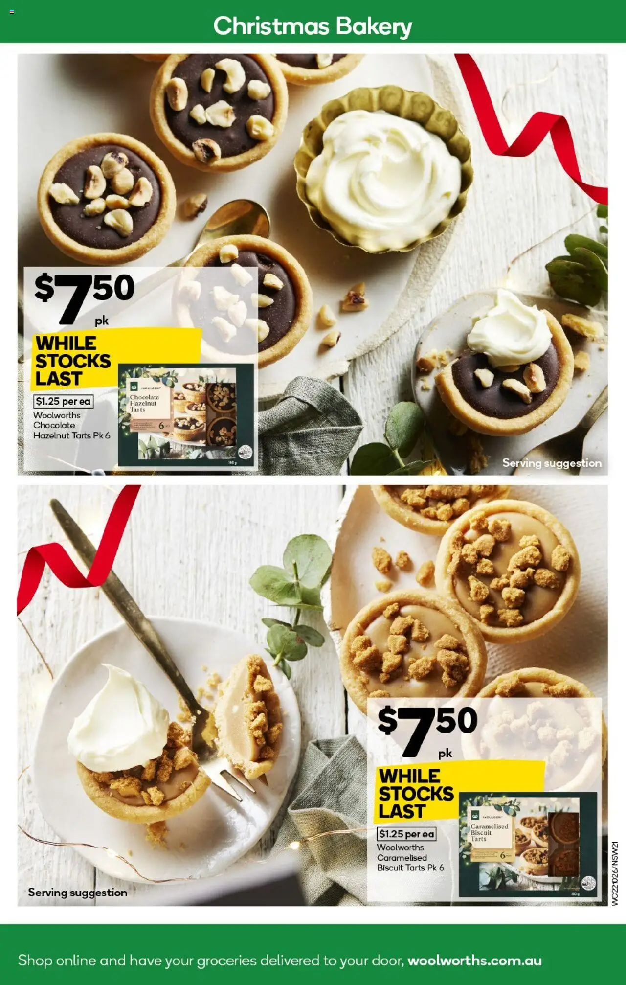 Woolworths catalogue - valid from 22.10.2025 | Page: 21 | Products: Chocolate, Bakery