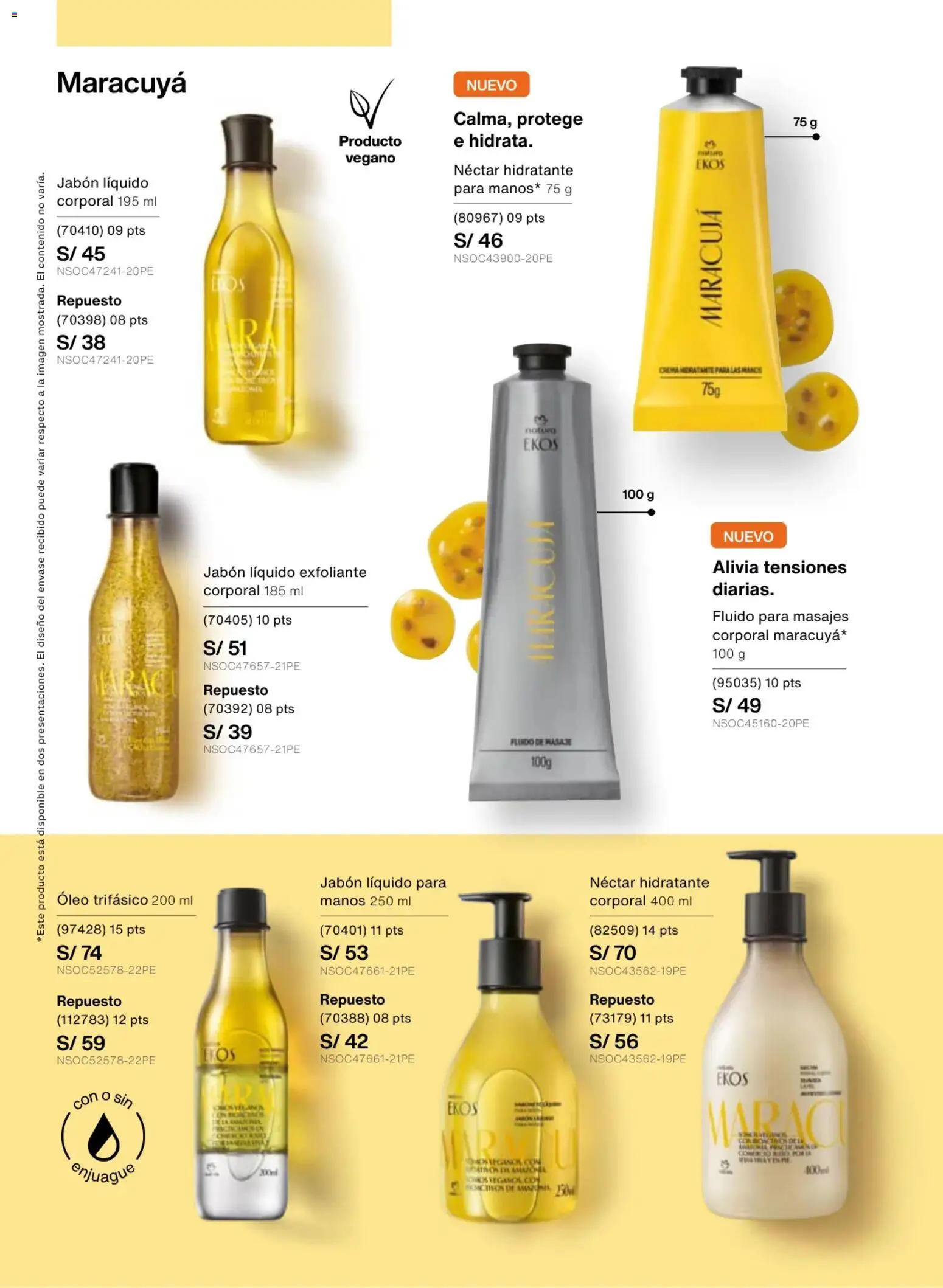 Catálogo Natura válido desde 18.02.2026 | Página: 115 | Productos: Exfoliante, Jabón, Crema