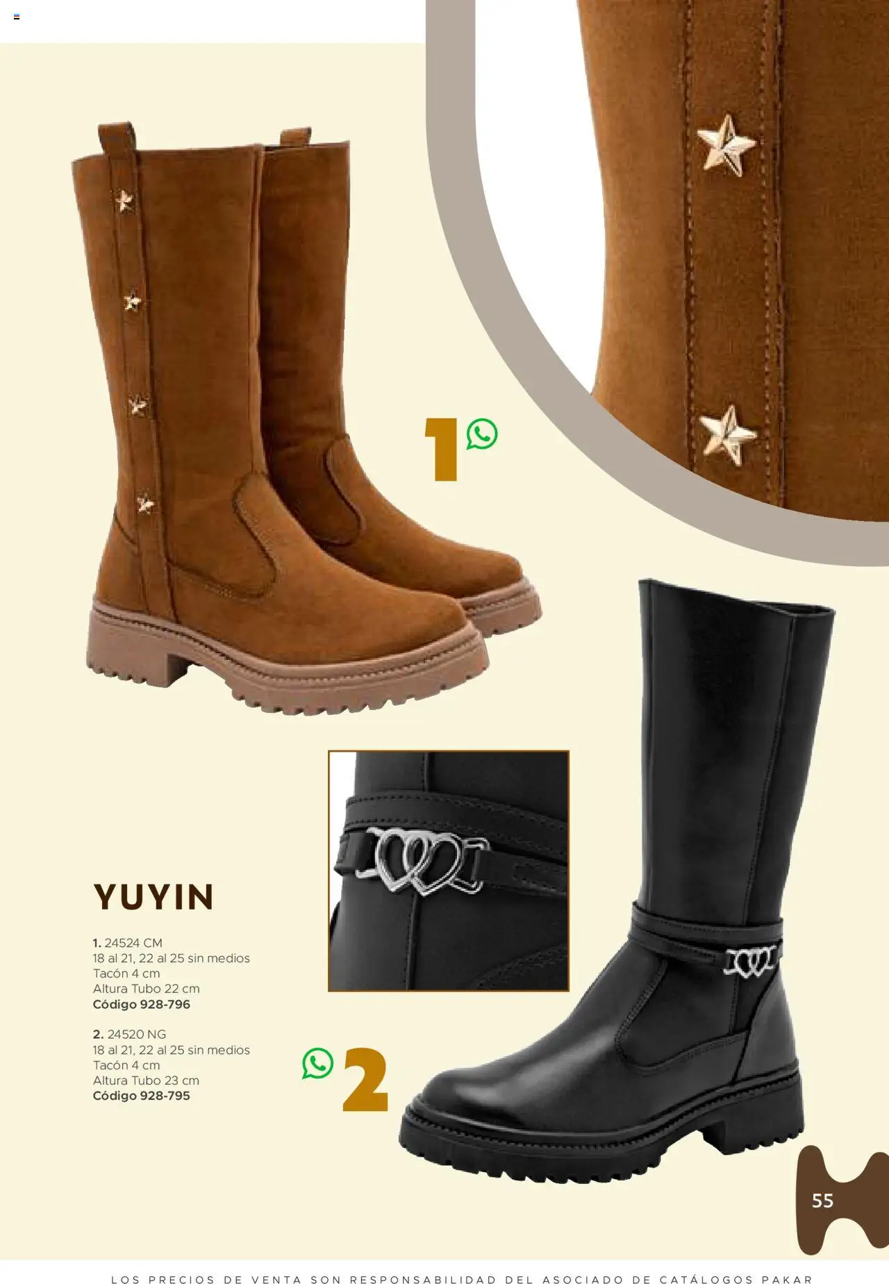 Nuevas ofertas de SC Pakar válidas en toda la República Mexicana desde el 24.07.2025. ¡Encuentra las mejores ofertas en SC Pakar - Catálogo Bota! | Página: 55