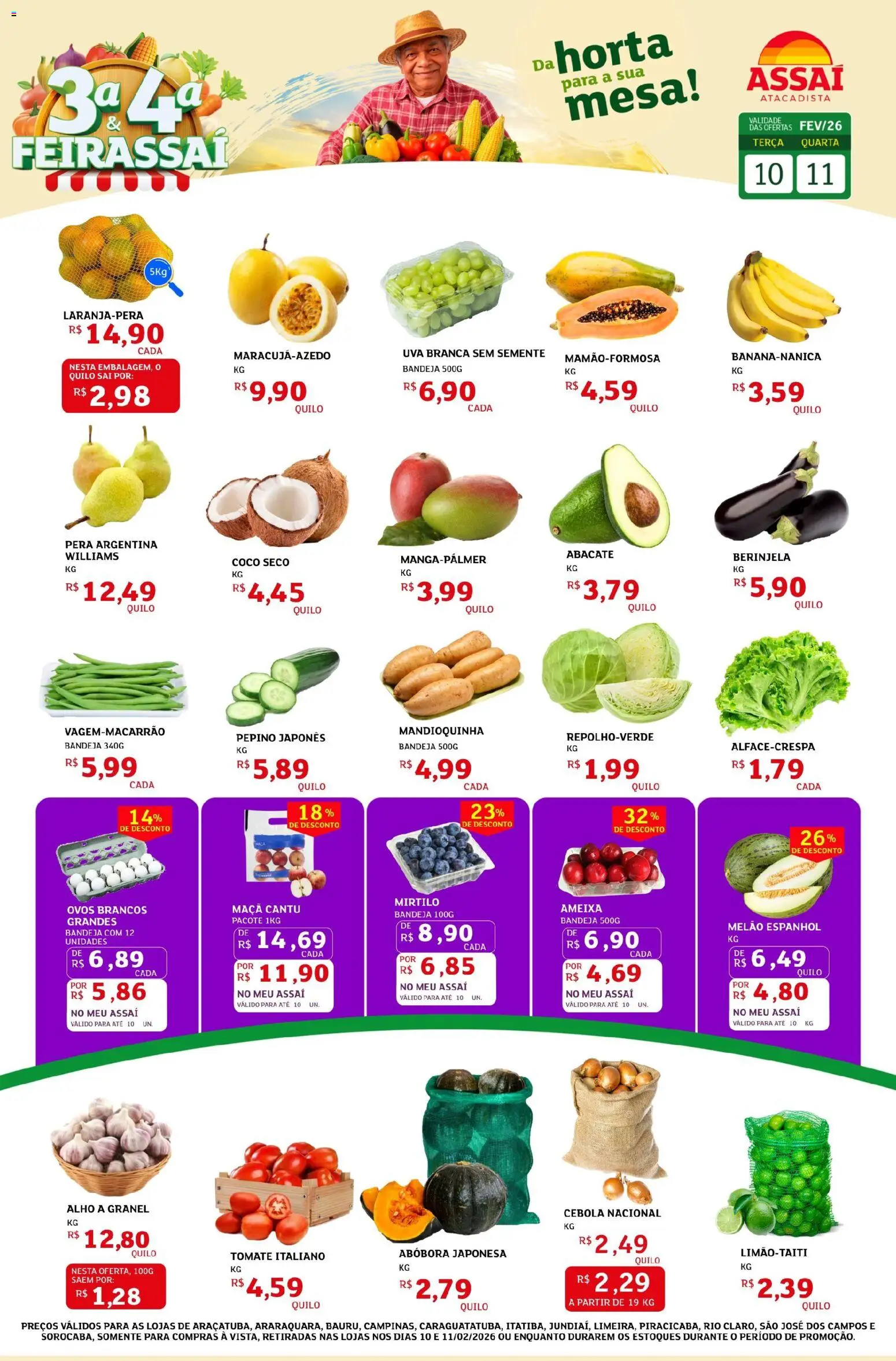 Assaí Atacadista Folheto - válido de 10.02.2026 | Página: 1