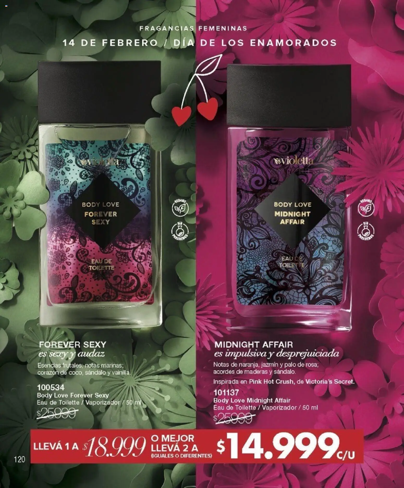 Violetta catálogo │ válido desde el 01.02.2026 | Página: 120 | Productos: Body, Eau de toilette, Esencias
