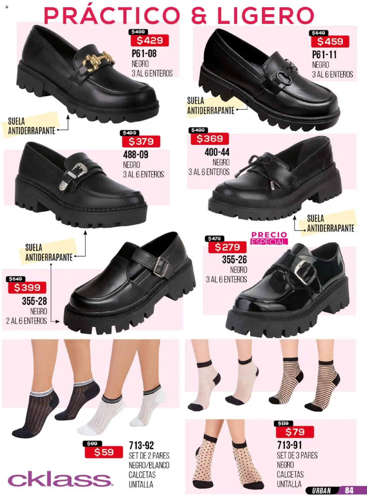 Nuevas ofertas de Cklass válidas en toda la República Mexicana desde el 30.05.2025. ¡Encuentra las mejores ofertas en Cklass catálogo Rebajas Ropa! | Página: 346 | Productos: Calcetas
