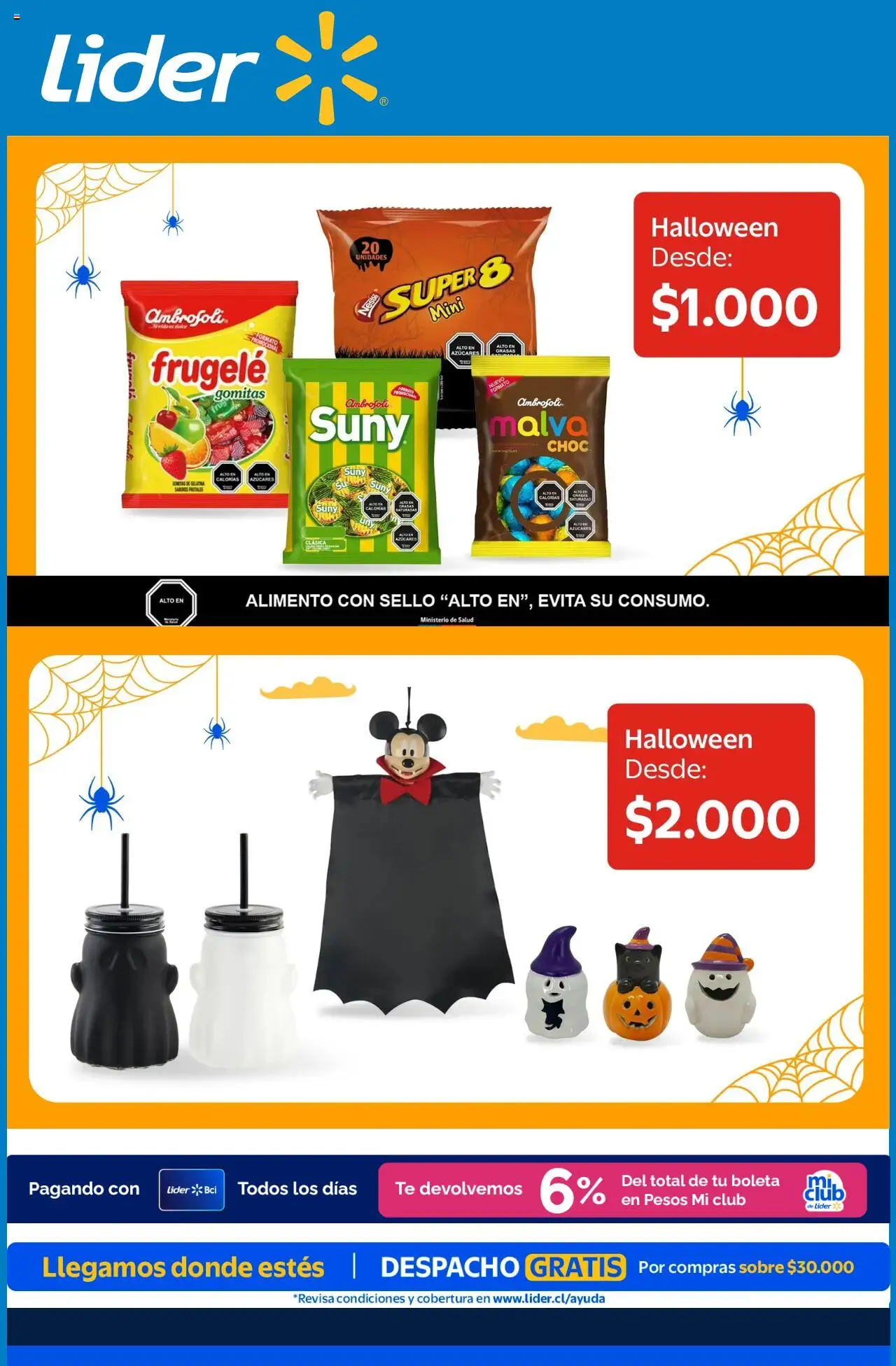 Lider ofertas  │ válido desde el 21.10.2025 | Página: 1 | Productos: Sobre, Gomitas, Té