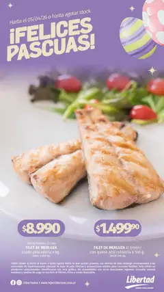 Vista previa Hipermercado Libertad - Pascuas  válido desde el 26.03.2026