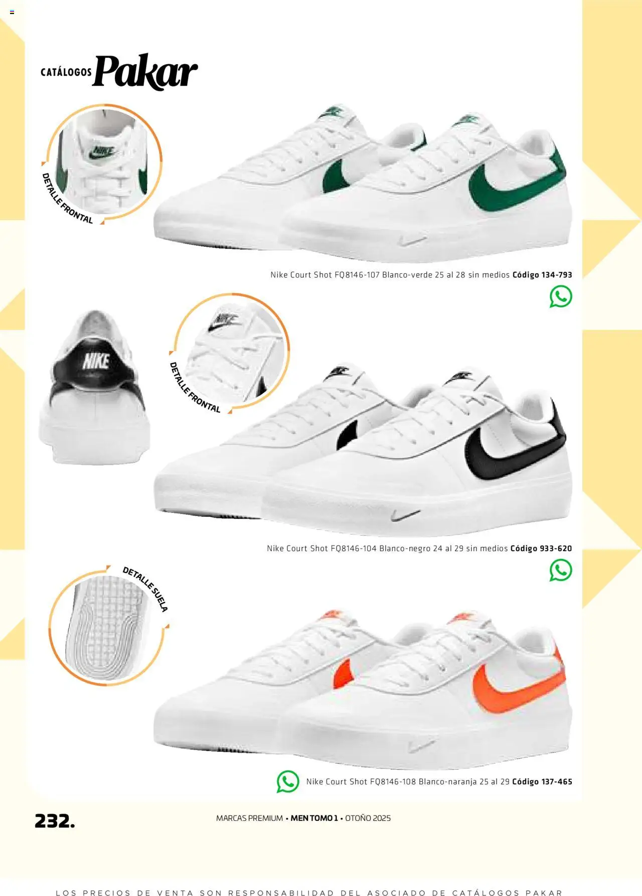 Nuevas ofertas de SC Pakar válidas en toda la República Mexicana desde el 29.08.2025. ¡Encuentra las mejores ofertas en SC Pakar - Catálogo Otoño Men Tomo 1! | Página: 232 | Productos: Shot