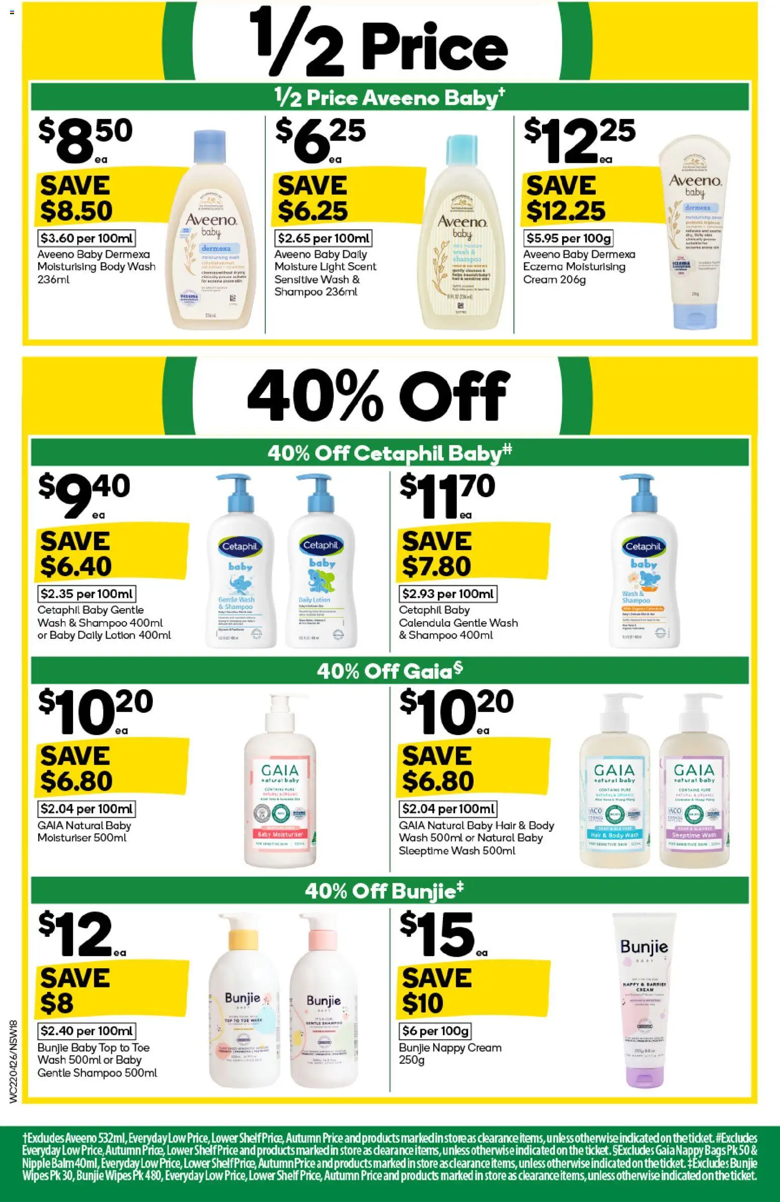 Woolworths catalogue - valid from 22.04.2026 | Page: 18 | Products: Shelf, Light, Shampoo, Moisturiser