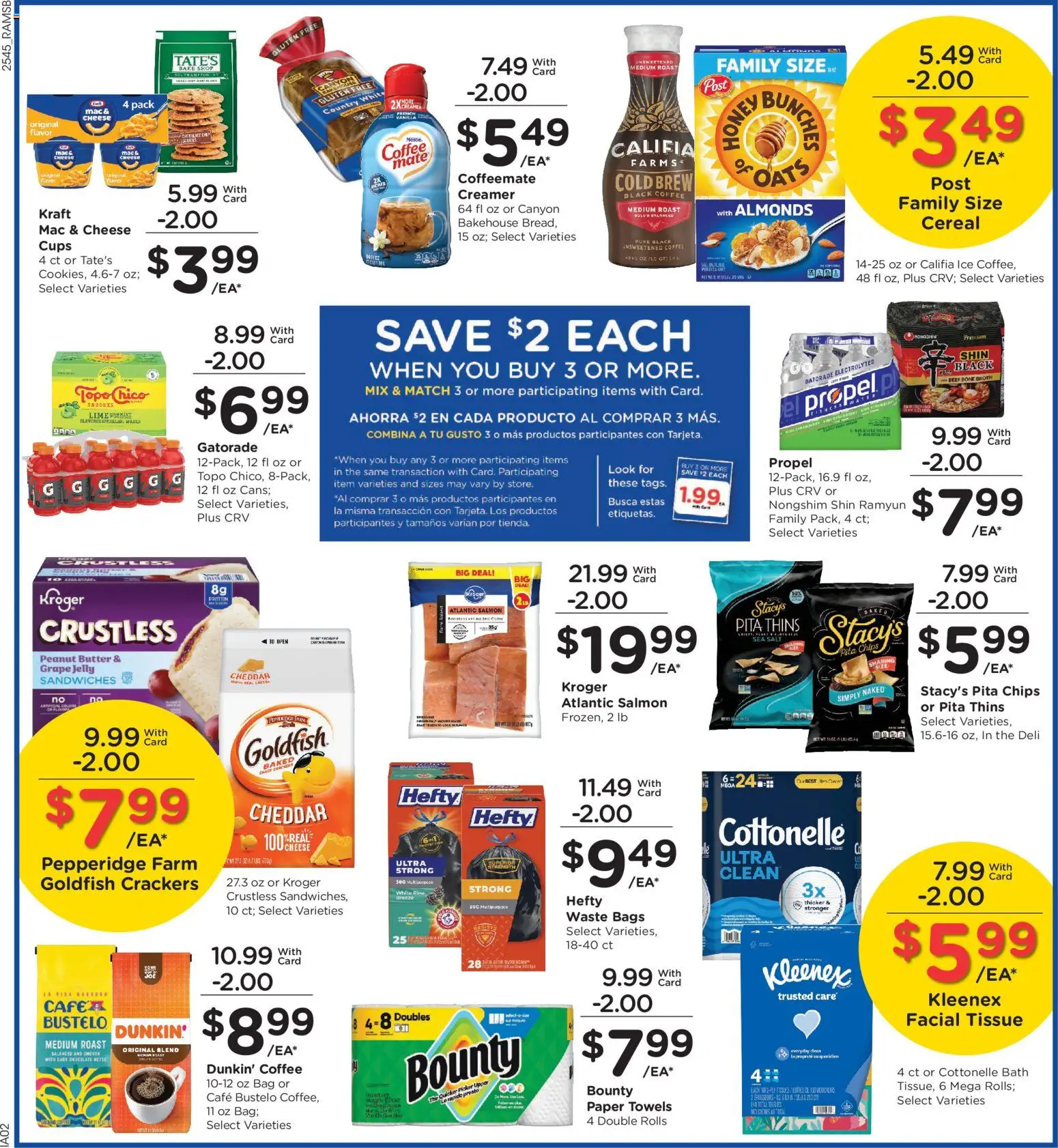 Ralphs Weekly Ad - valid from 10.12.2025 | Page: 5 | Products: Bath, Butter, Cheese, Salt
