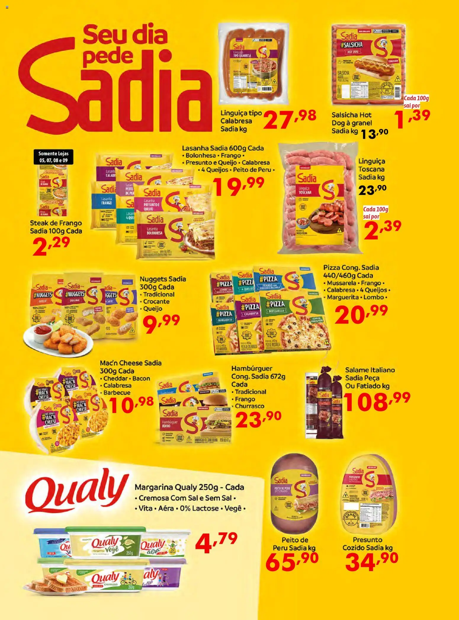 Big Compra Folheto - válido de 07.01.2026 | Página: 4 | Produtos: Linguiça, Hambúrguer, Lasanha, Frango