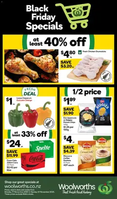 Woolworths - Black Friday preview  - valid from 17.11.2025