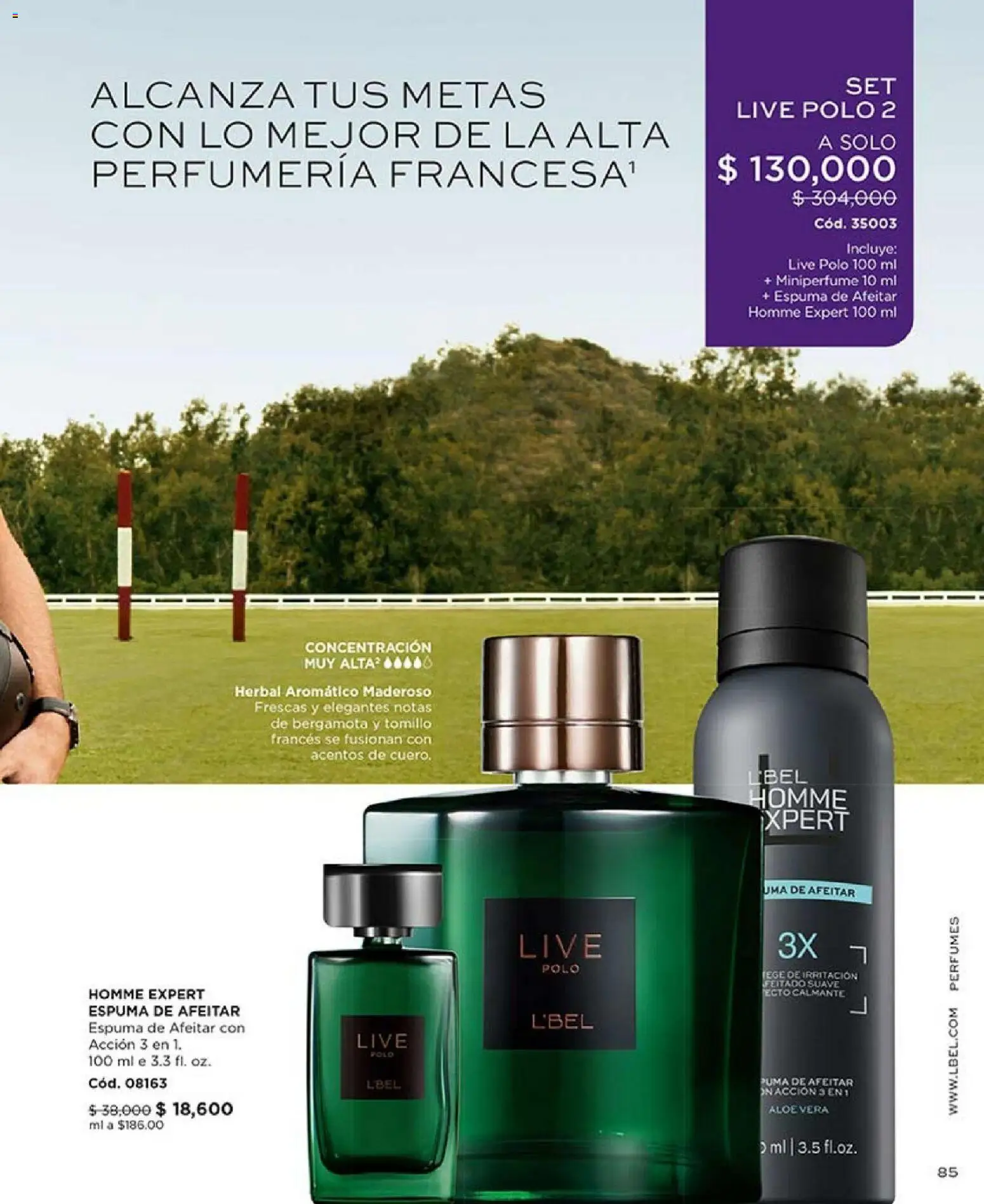 L'Bel revista - valida desde el 01.04.2026 | Página: 89 | Productos: Espuma, Espuma de afeitar, Loción tonificante