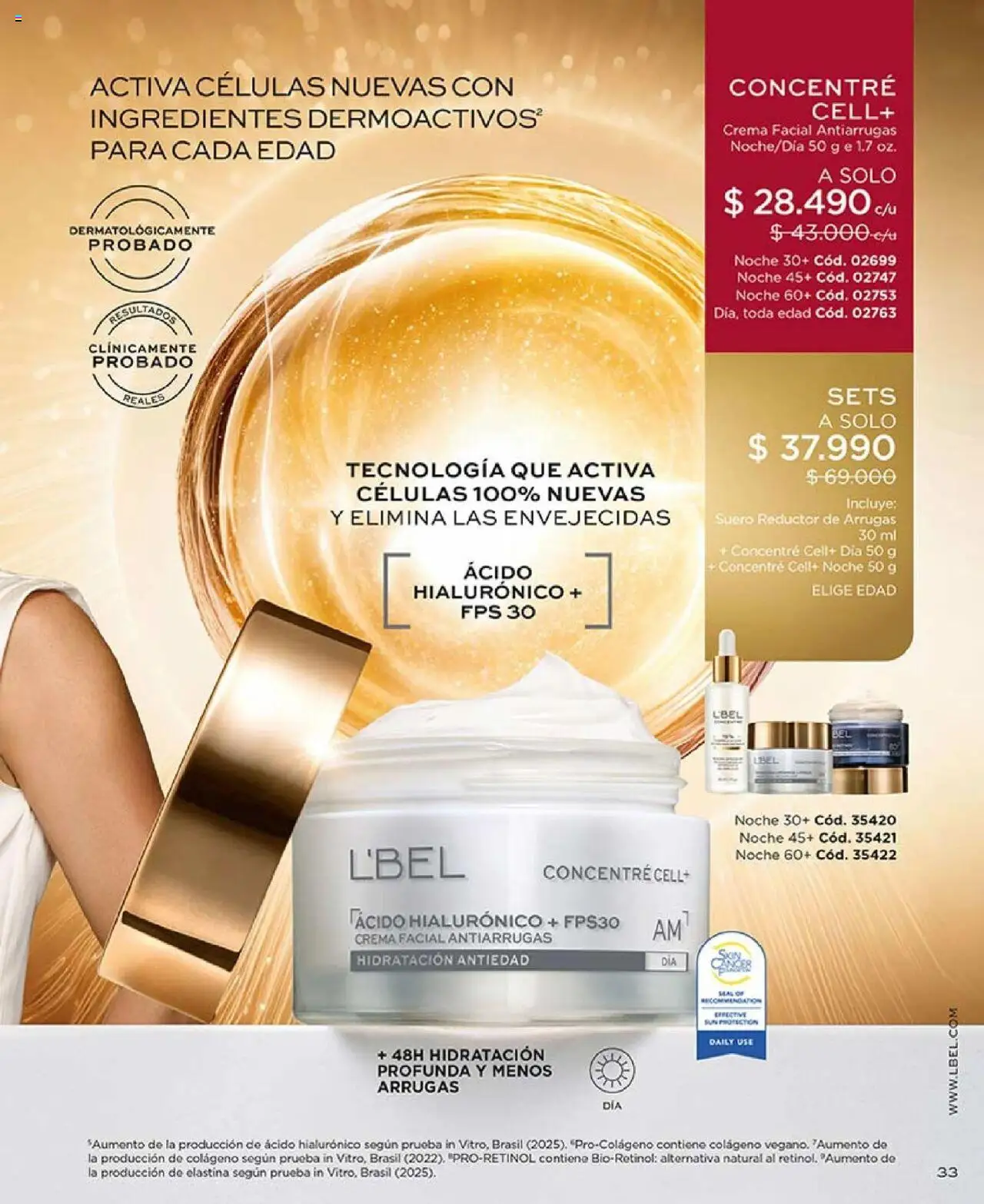 Catálogo L'Bel Campaña 17 │ válido desde el 14.10.2025 | Página: 33 | Productos: Crema