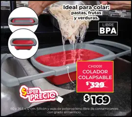 Nuevas ofertas de Colchas Concord válidas en toda la República Mexicana desde el 18.07.2025. ¡Encuentra las mejores ofertas en Colchas Concord - Catálogo Home! | Página: 103 | Productos: Colador
