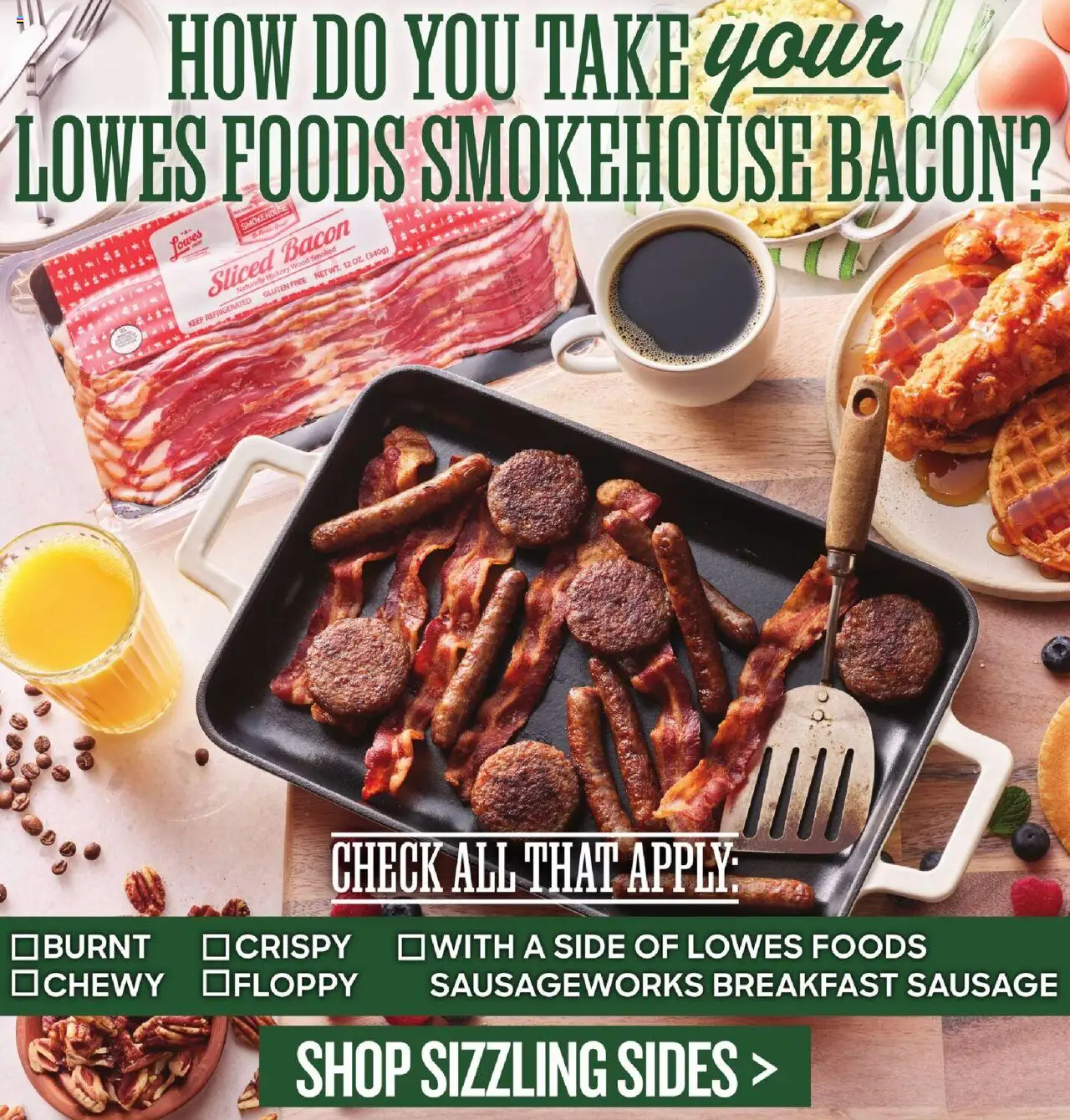 Lowes Foods Weekly Ad - valid from 30.07.2025 | Page: 6 | Products: Sausage