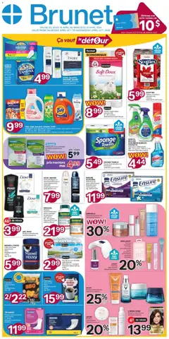 Preview of Brunet weekly flyer / circulaire from shop Brunet valid from 16.04.2026
