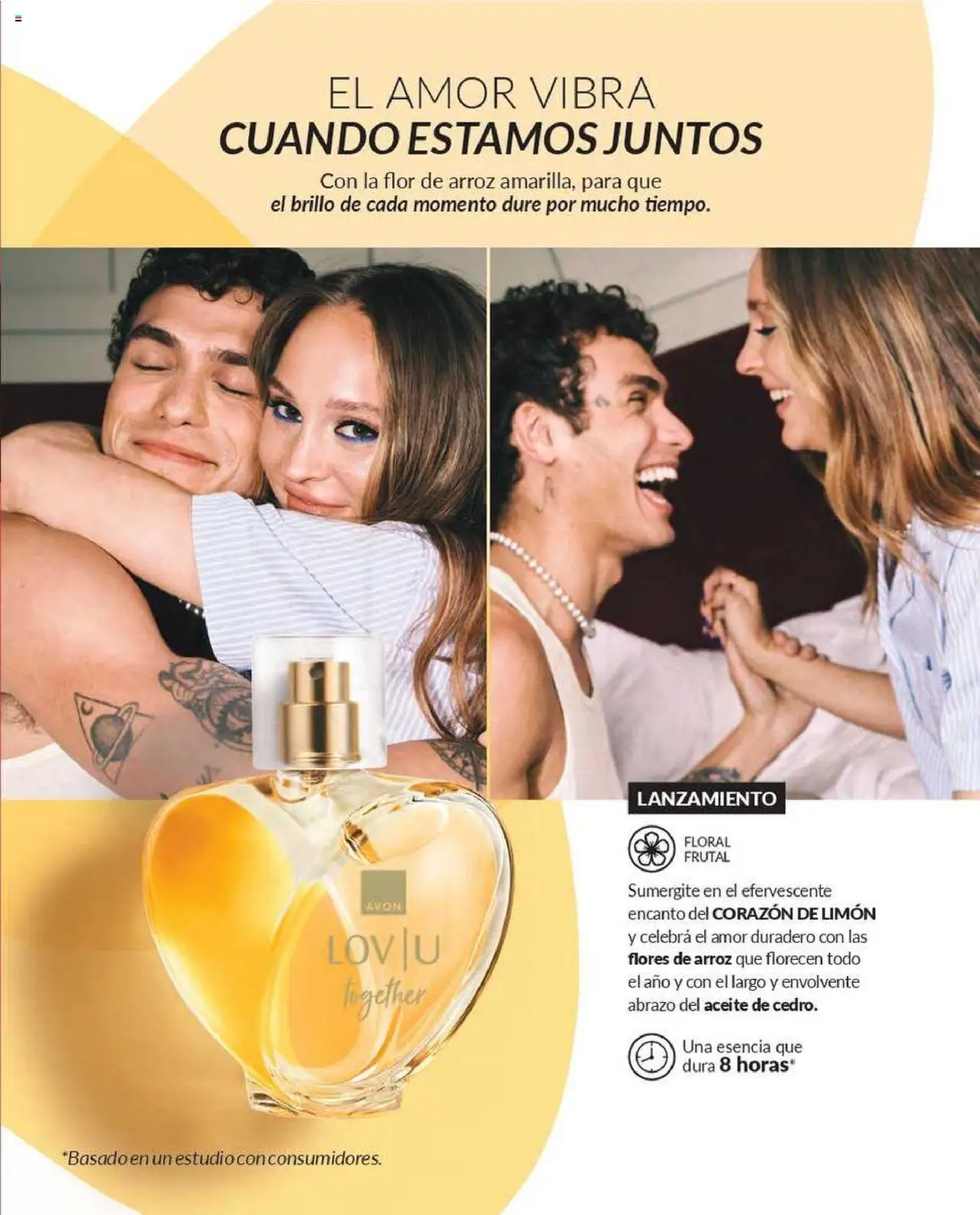 Catálogo Avon Campaña 12 │ válido desde el 22.07.2025 | Página: 2 | Productos: Brillo, Limón, Arroz, Aceite